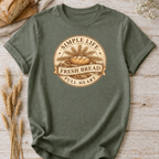 Baking Mom T-Shirt — Simple Life, Fresh Bread, Full Heart