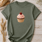 Crochet Cupcake T-Shirt