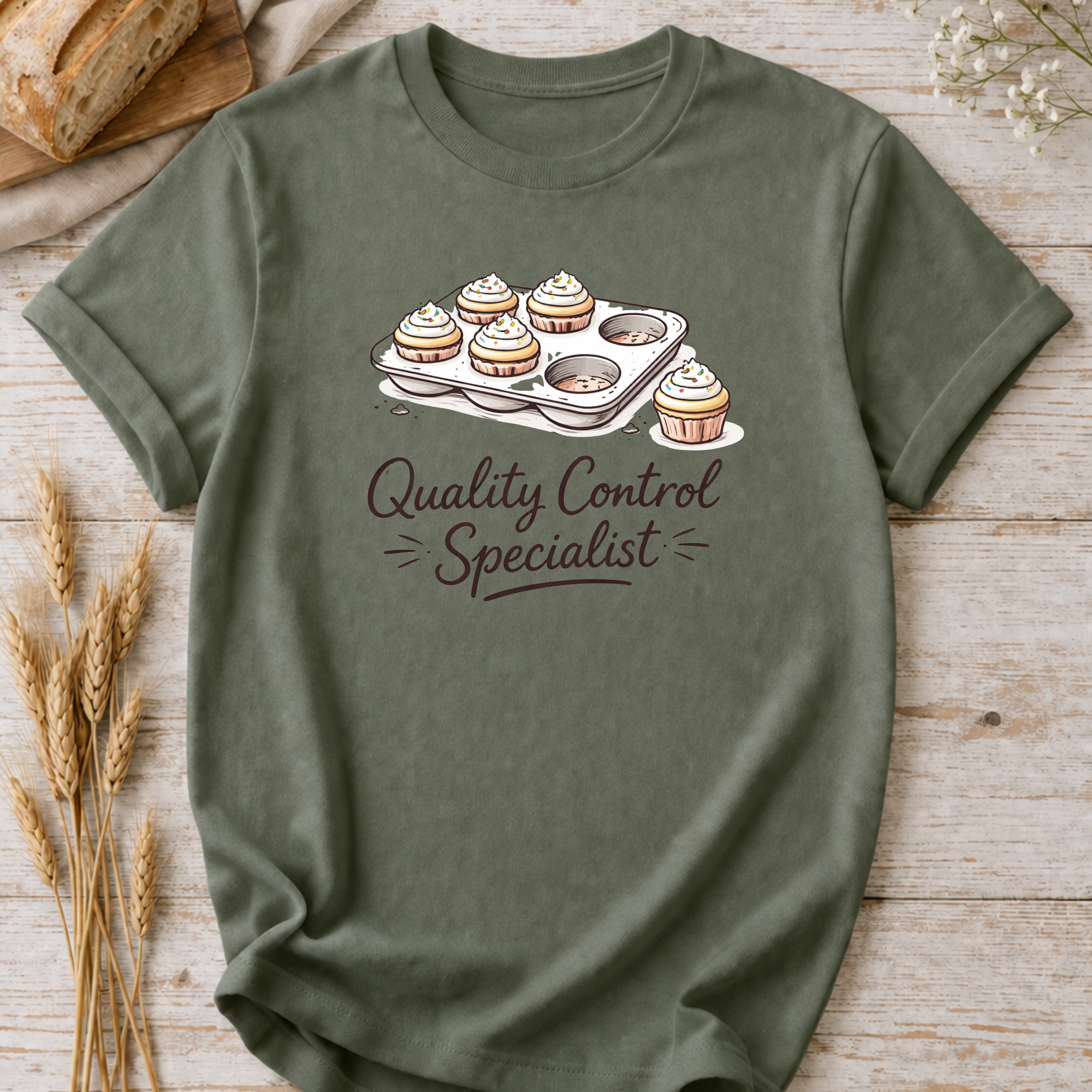 Quality Control Specialist Baking Humor T-Shirt