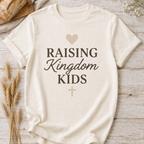 Raising Kingdom Kids Christian Mom T-Shirt