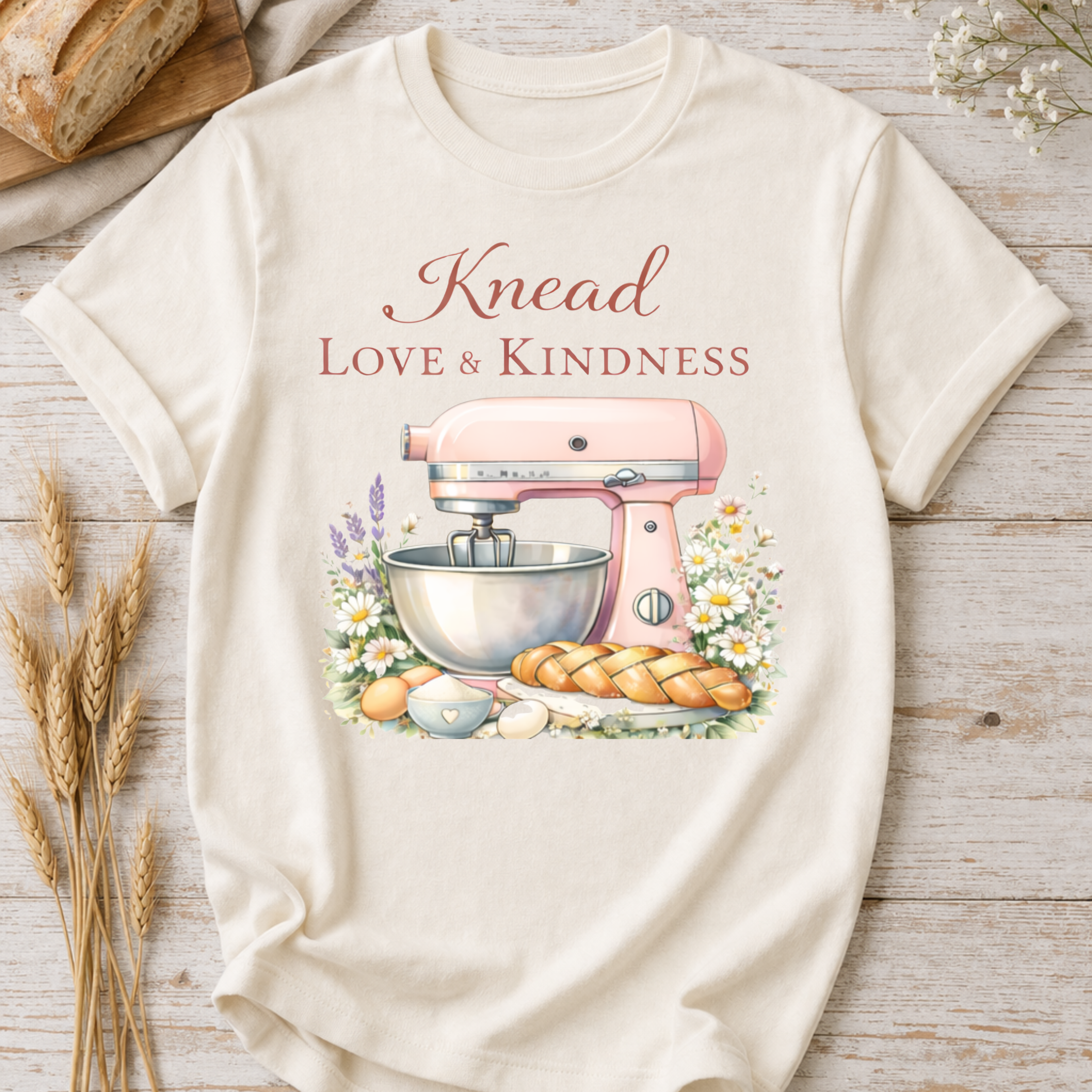 Knead Love and Kindness Baking T-Shirt