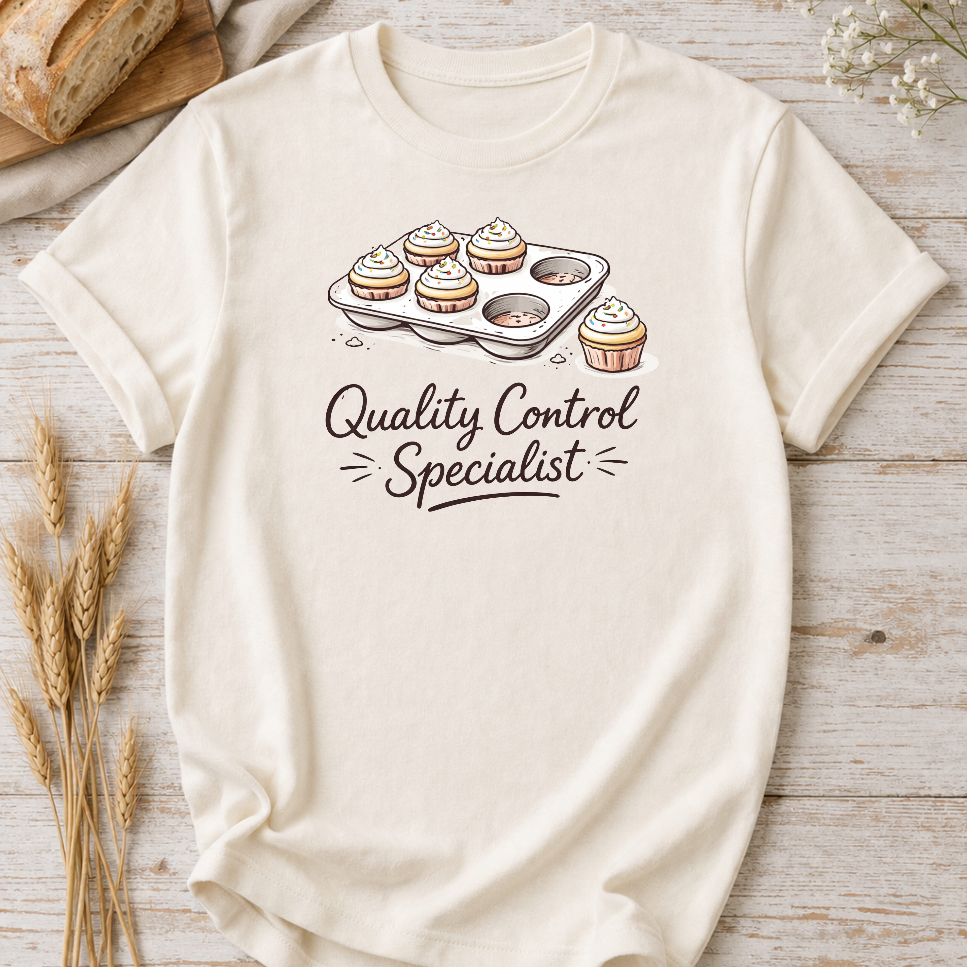 Quality Control Specialist Baking Humor T-Shirt