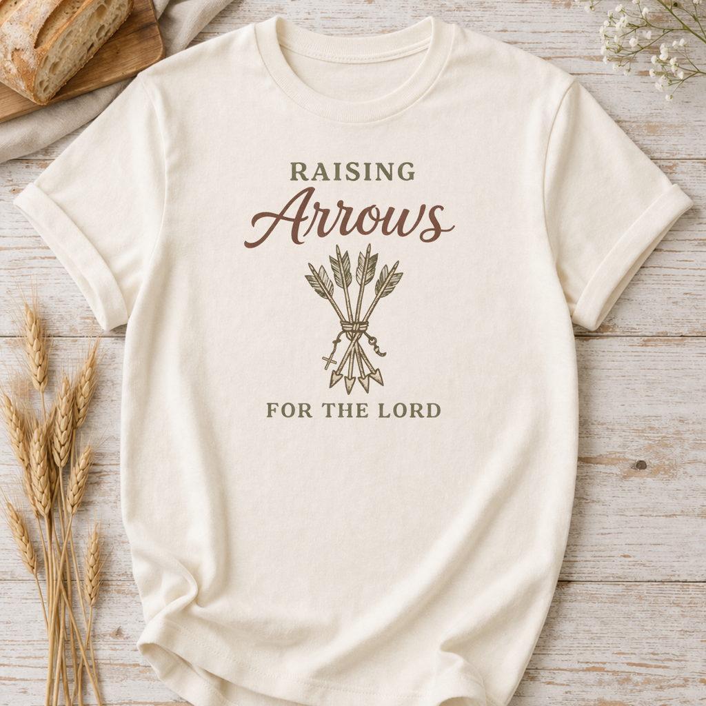 Raising Arrows for the Lord Christian Mom T-Shirt