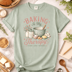 Baking Is My Therapy Mixer T-shirt