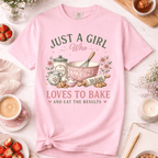 Just a Girl Who Loves to Bake T-Shirt