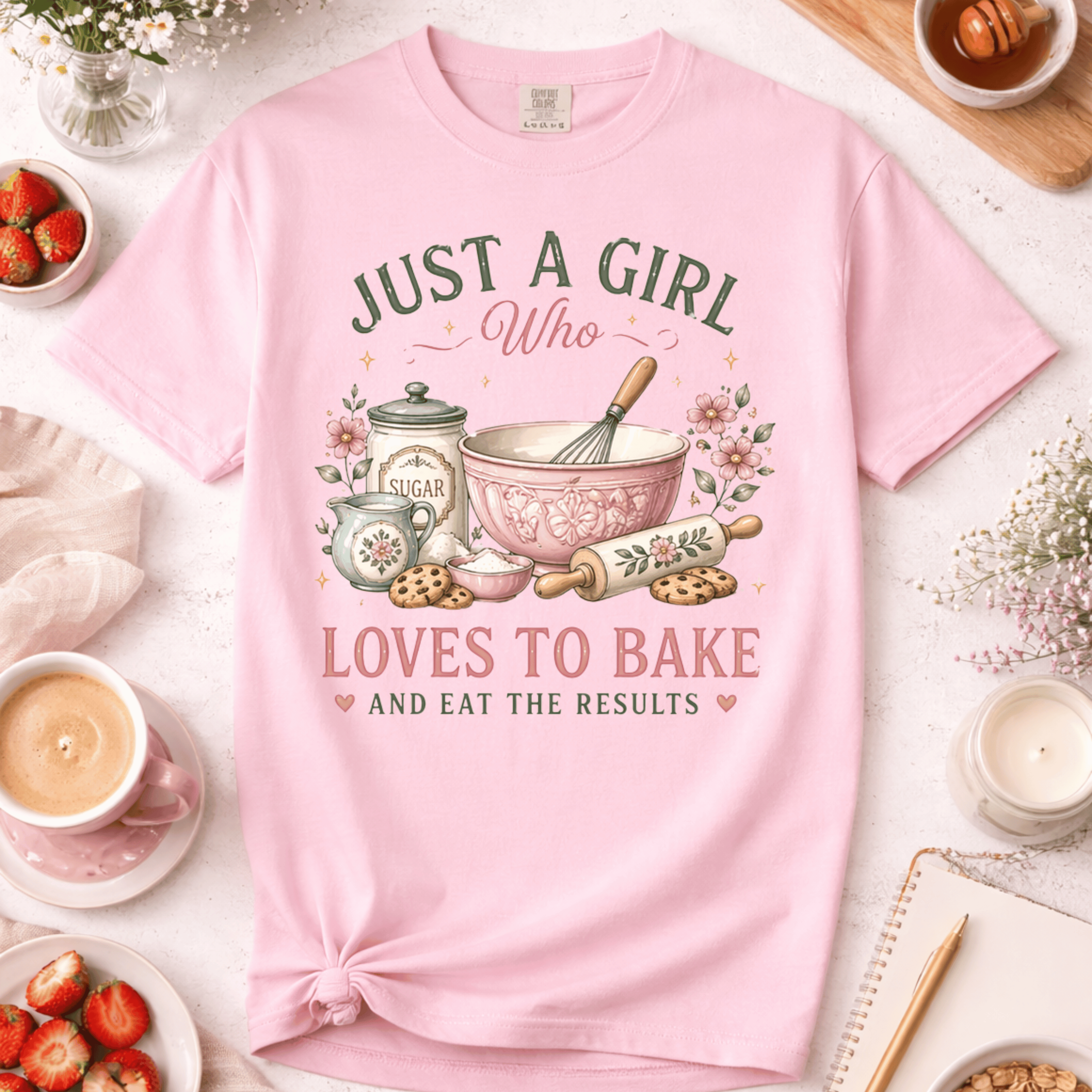 Just a Girl Who Loves to Bake T-Shirt