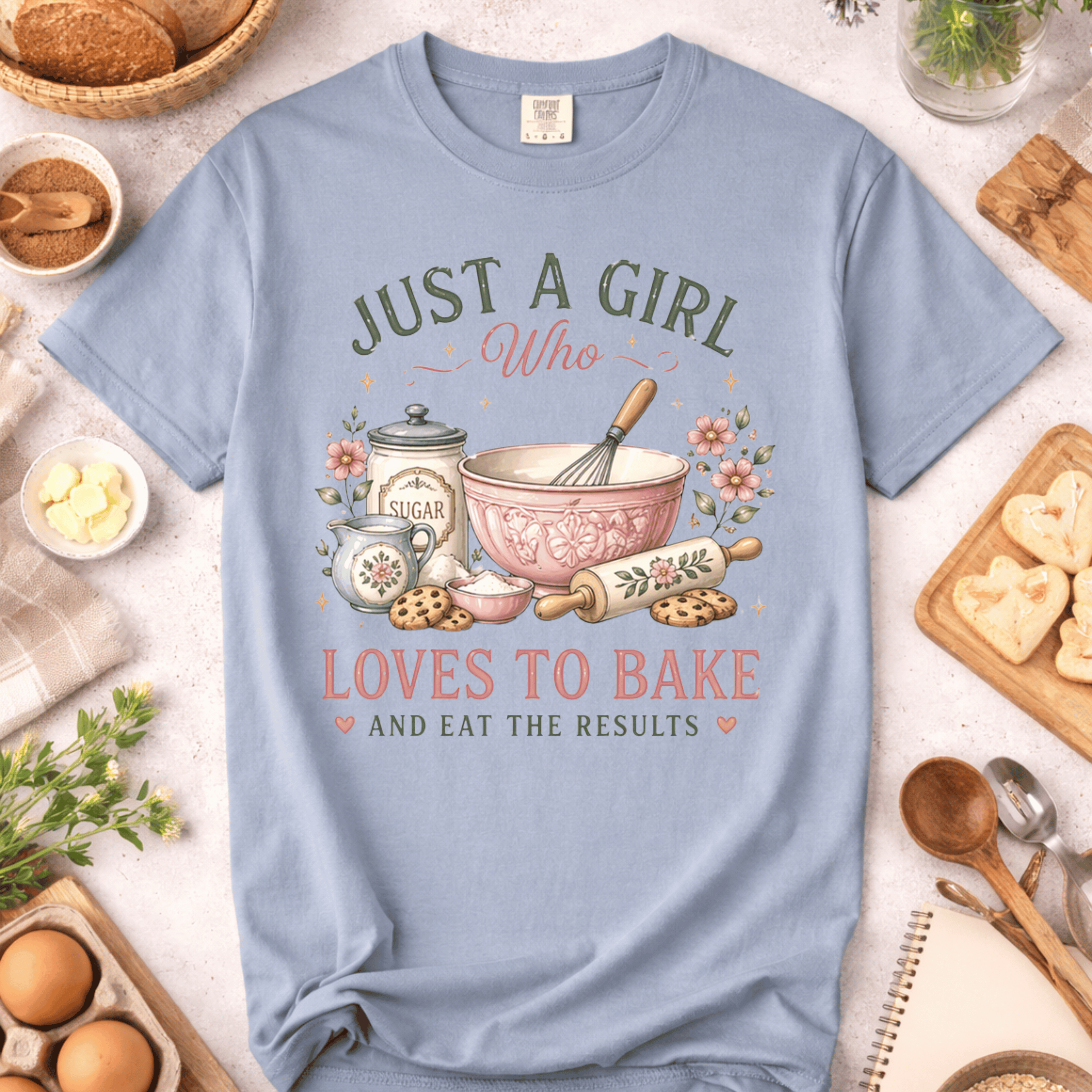 Just a Girl Who Loves to Bake T-Shirt