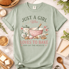 Just a Girl Who Loves to Bake T-Shirt