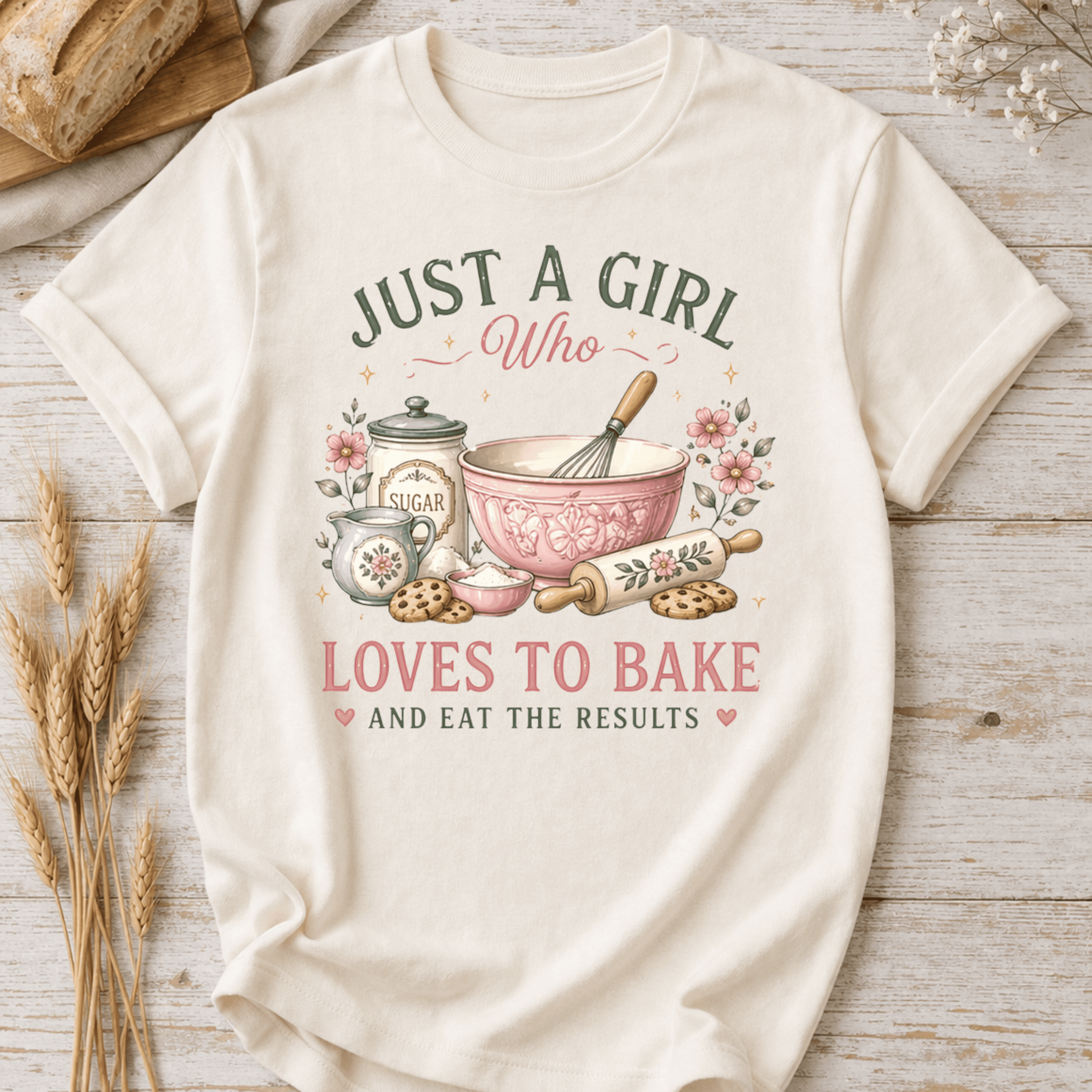 Just a Girl Who Loves to Bake T-Shirt