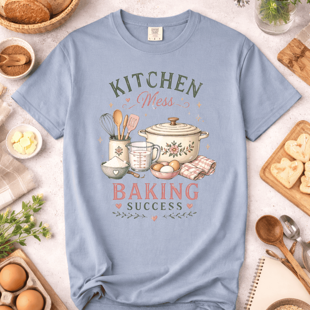 Kitchen Mess, Baking Success T-Shirt