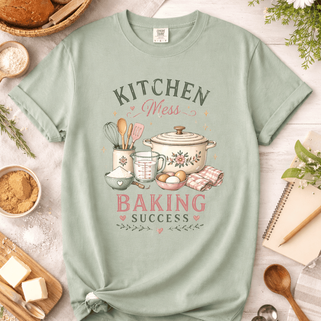 Kitchen Mess, Baking Success T-Shirt
