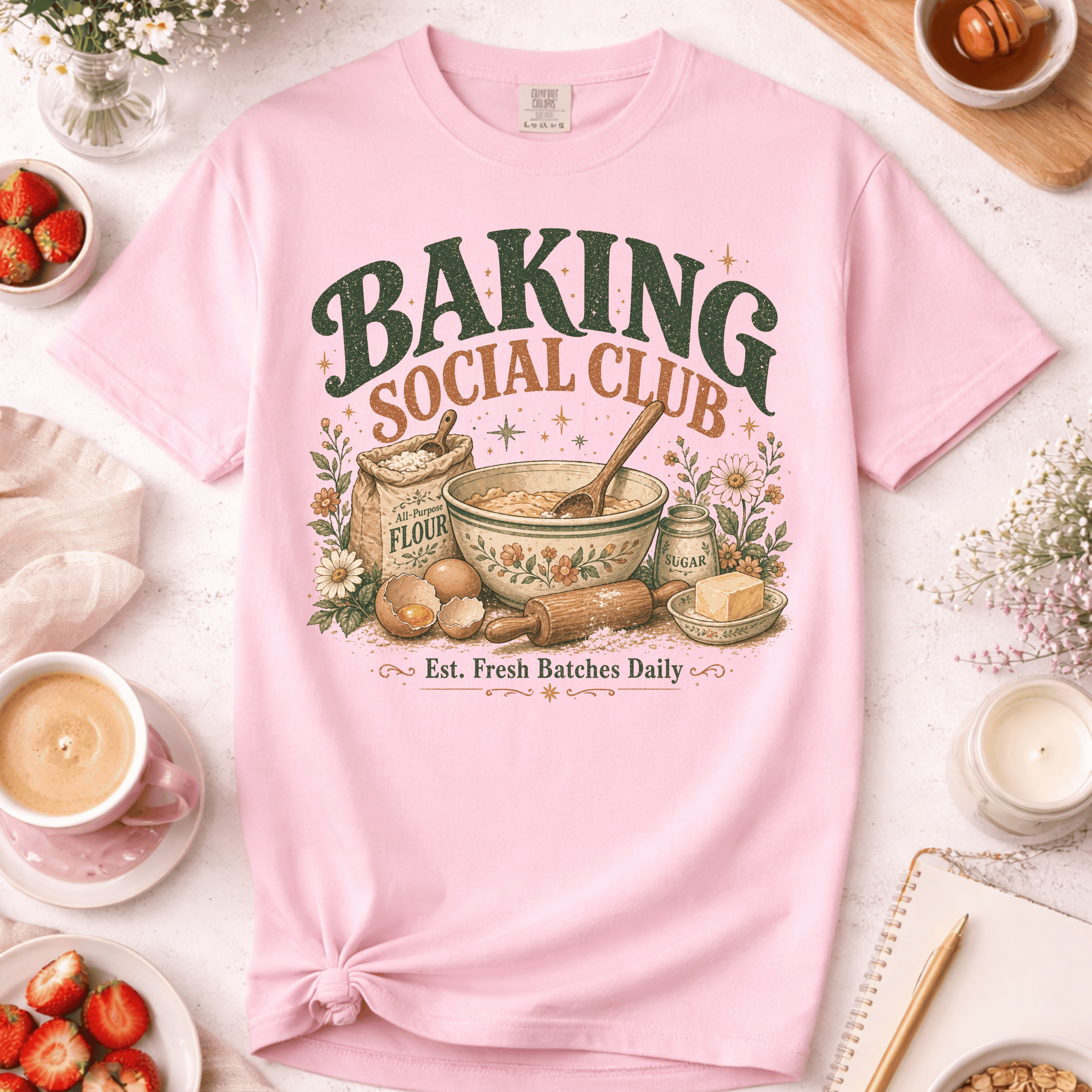 Rustic Baking Social Club T-Shirt