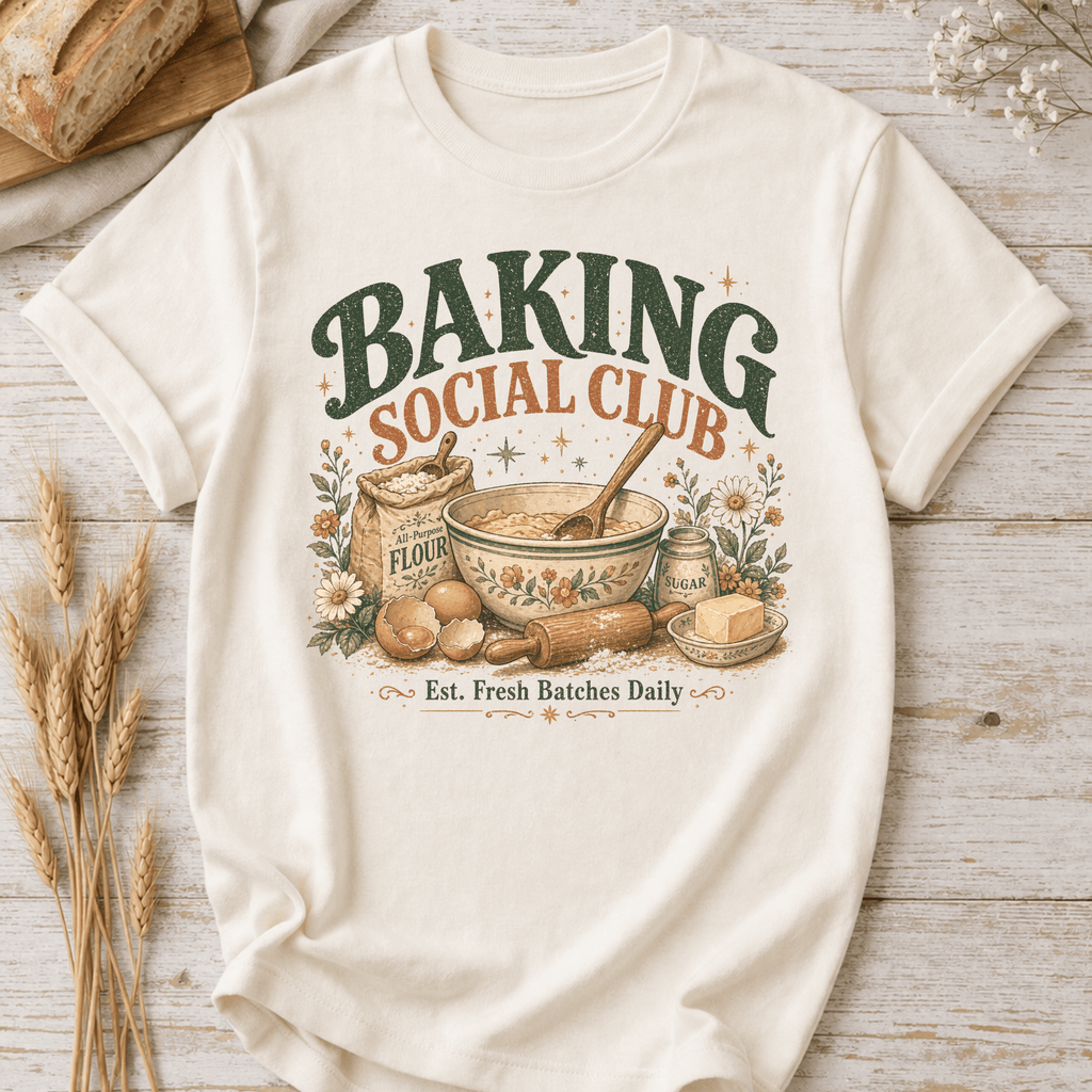 Rustic Baking Social Club T-Shirt