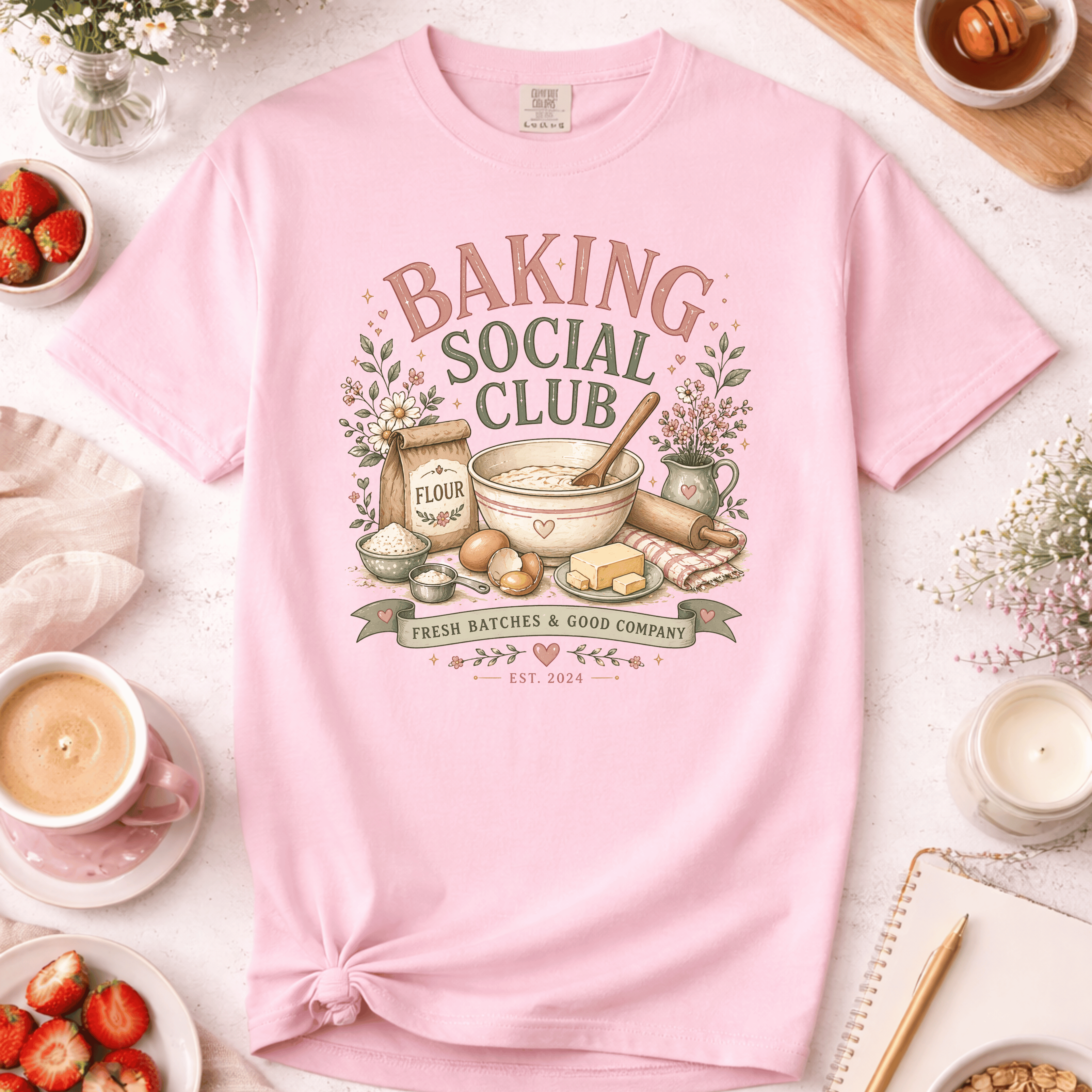 Baking Social Club Cute T-Shirt