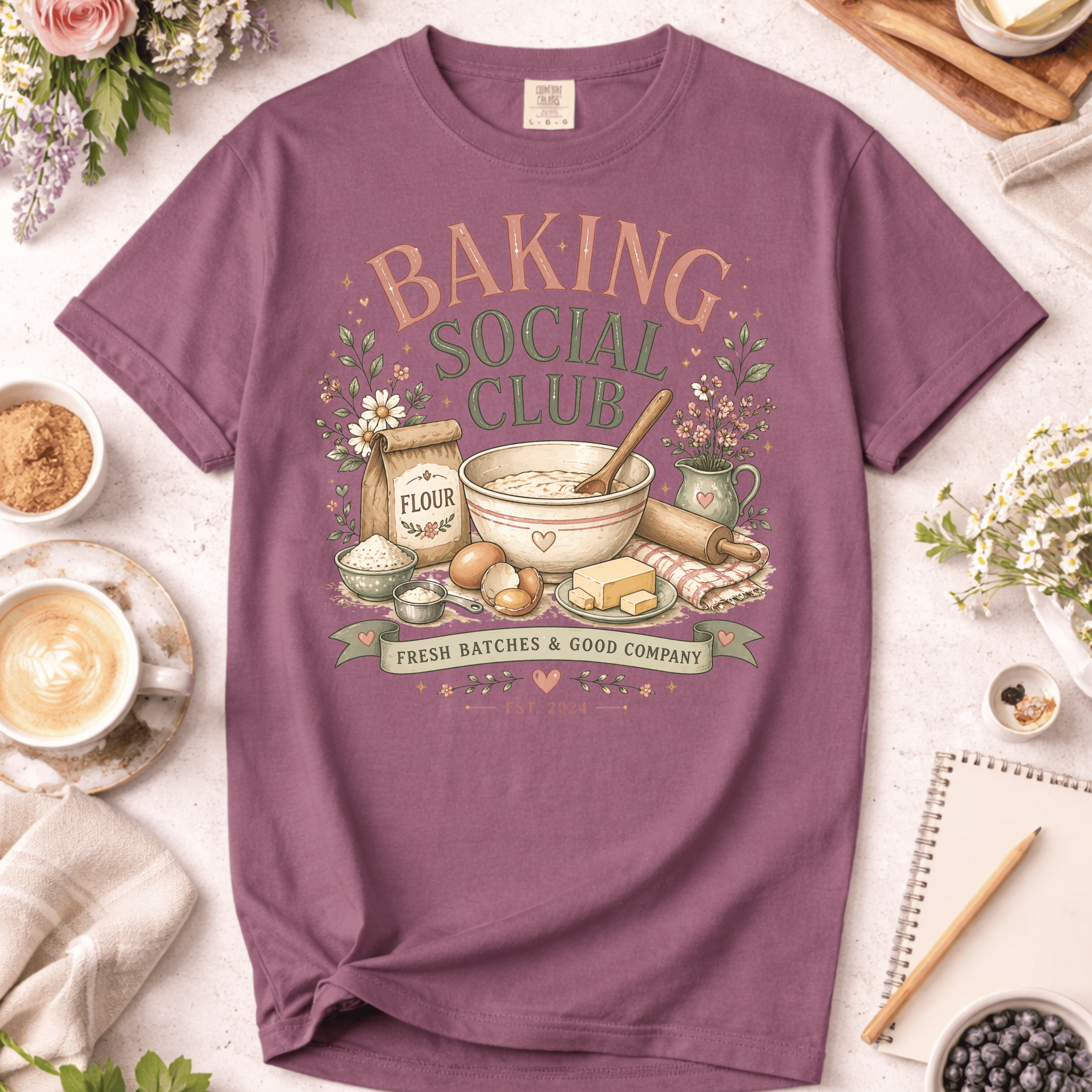 Baking Social Club Cute T-Shirt