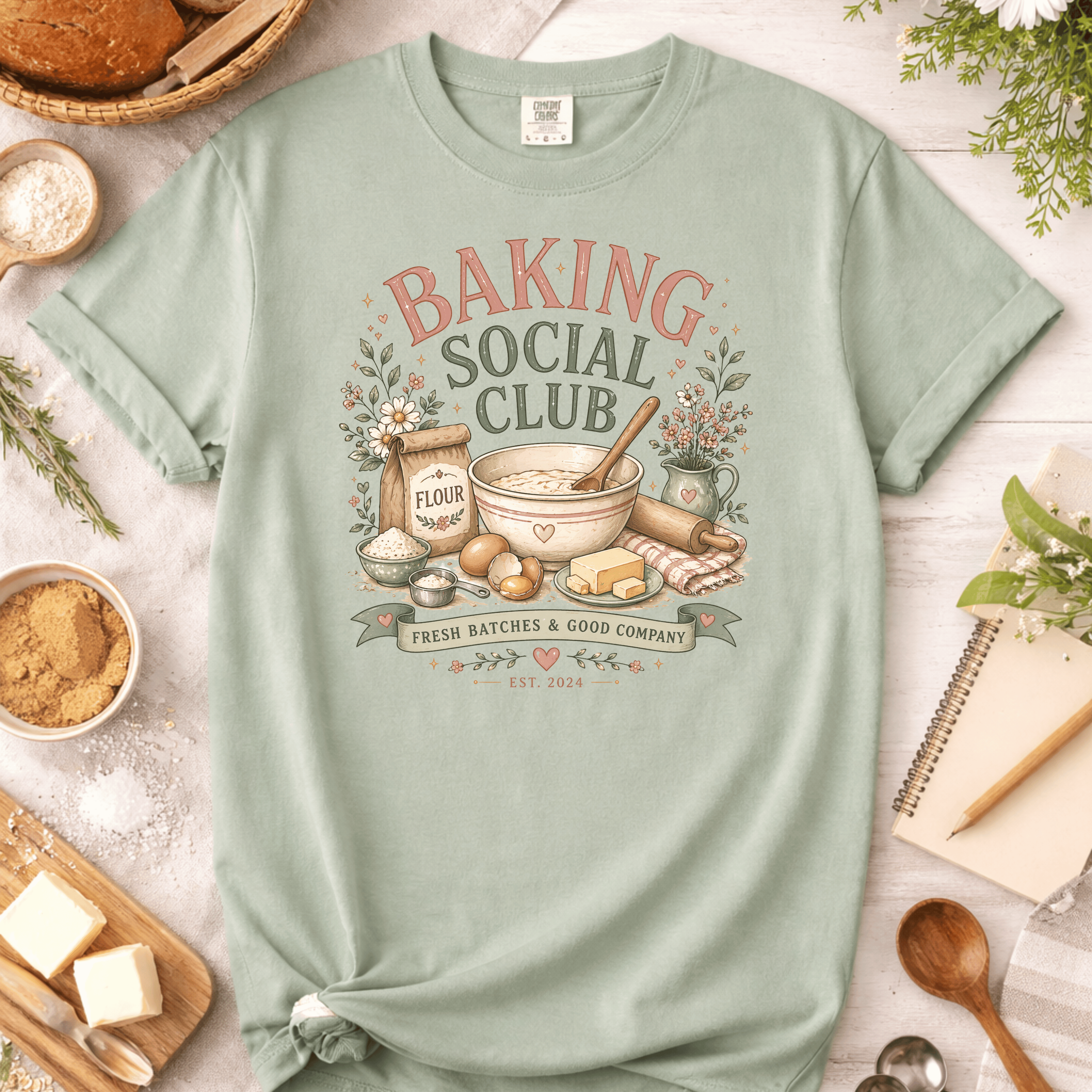 Baking Social Club Cute T-Shirt