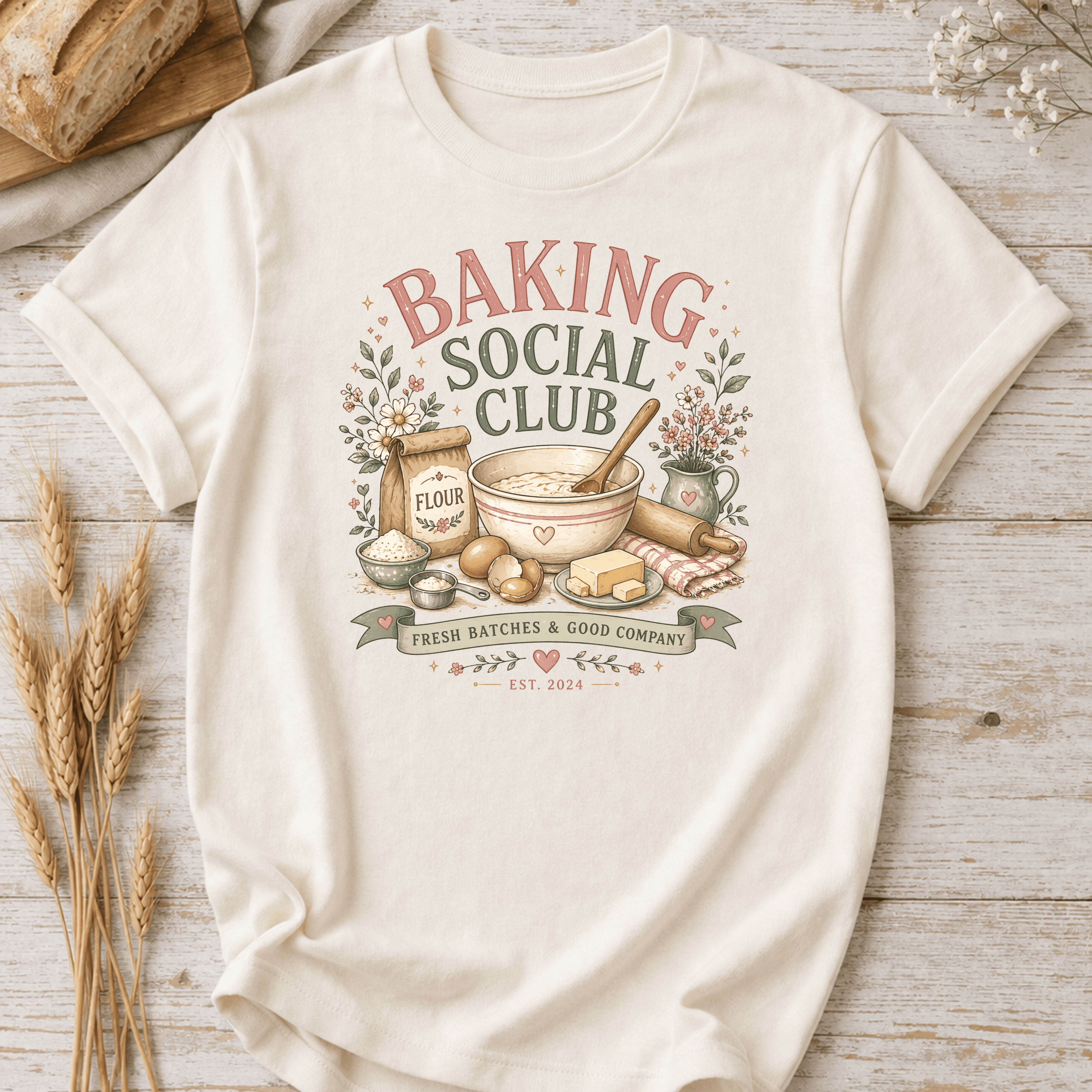 Baking Social Club Cute T-Shirt