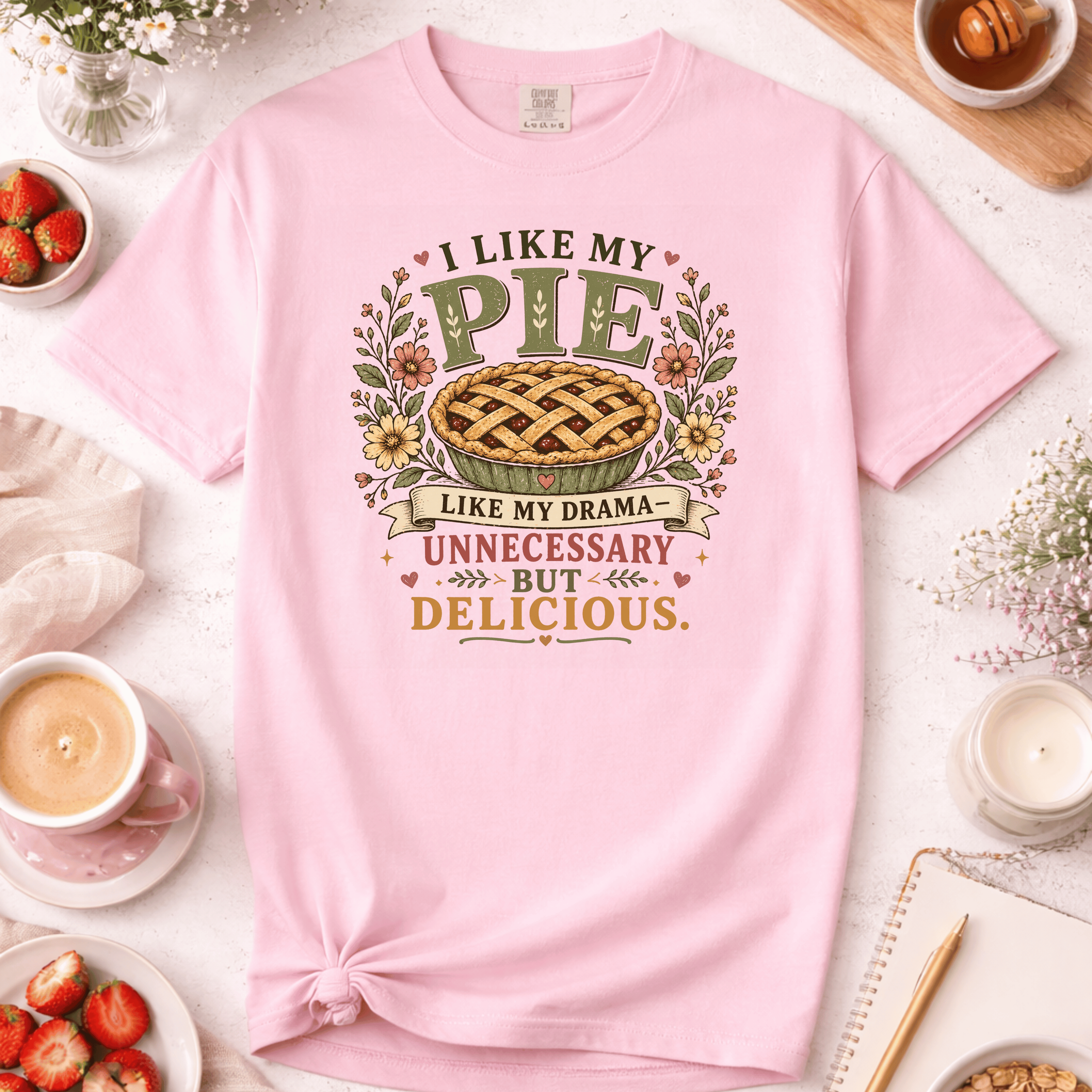 I Like My Pie Like I Like My Drama T-Shirt