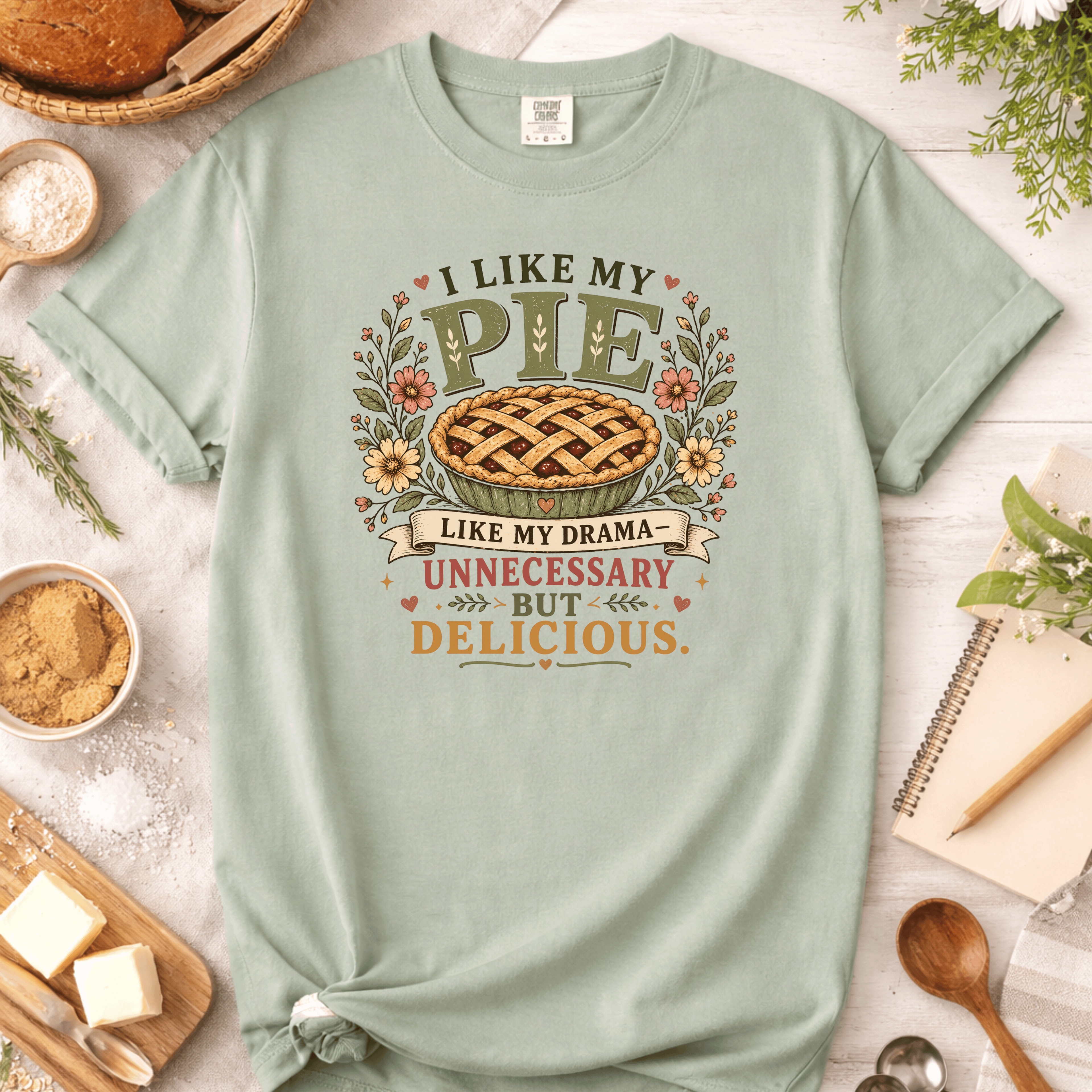 I Like My Pie Like I Like My Drama T-Shirt