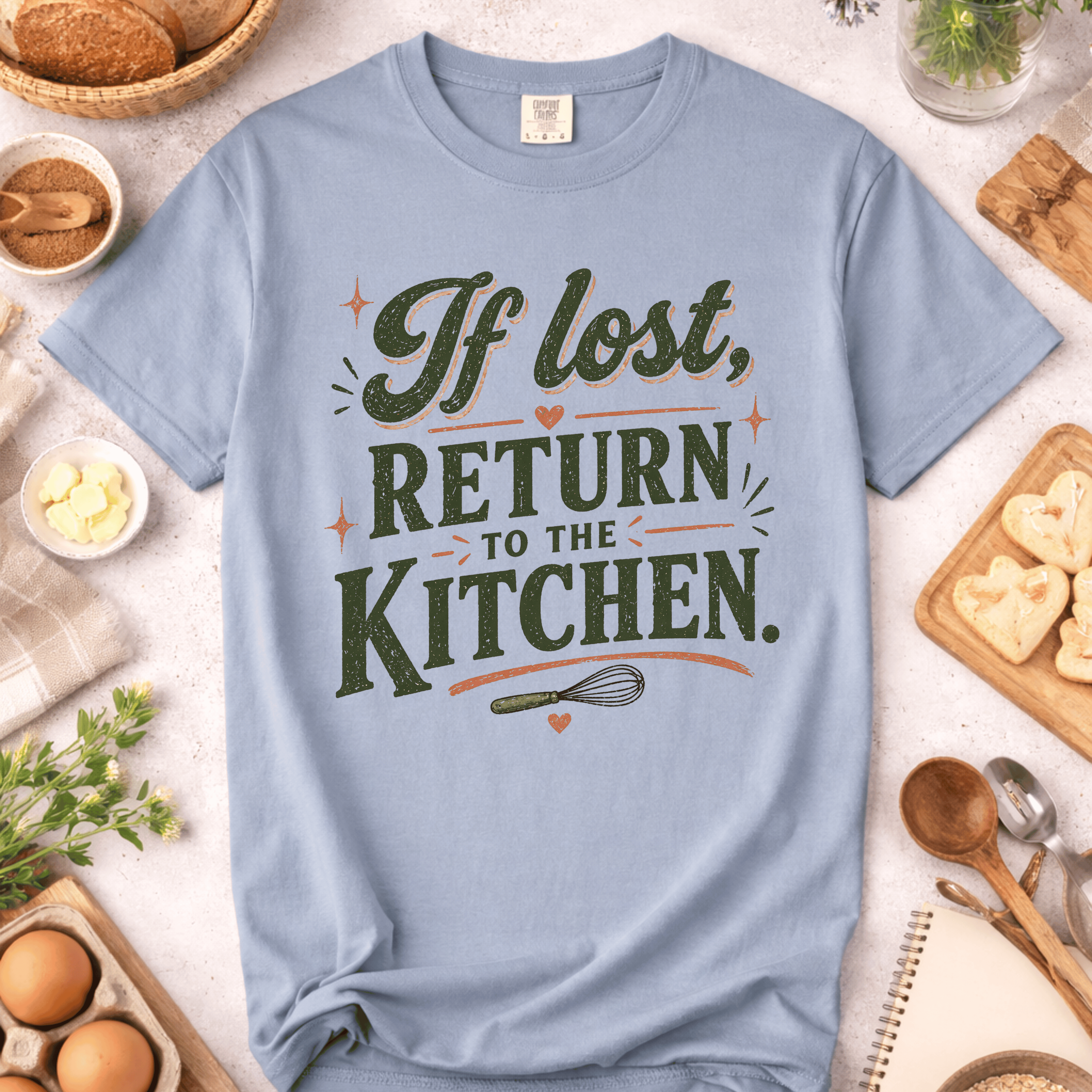 If Lost Return to the Kitchen T-Shirt