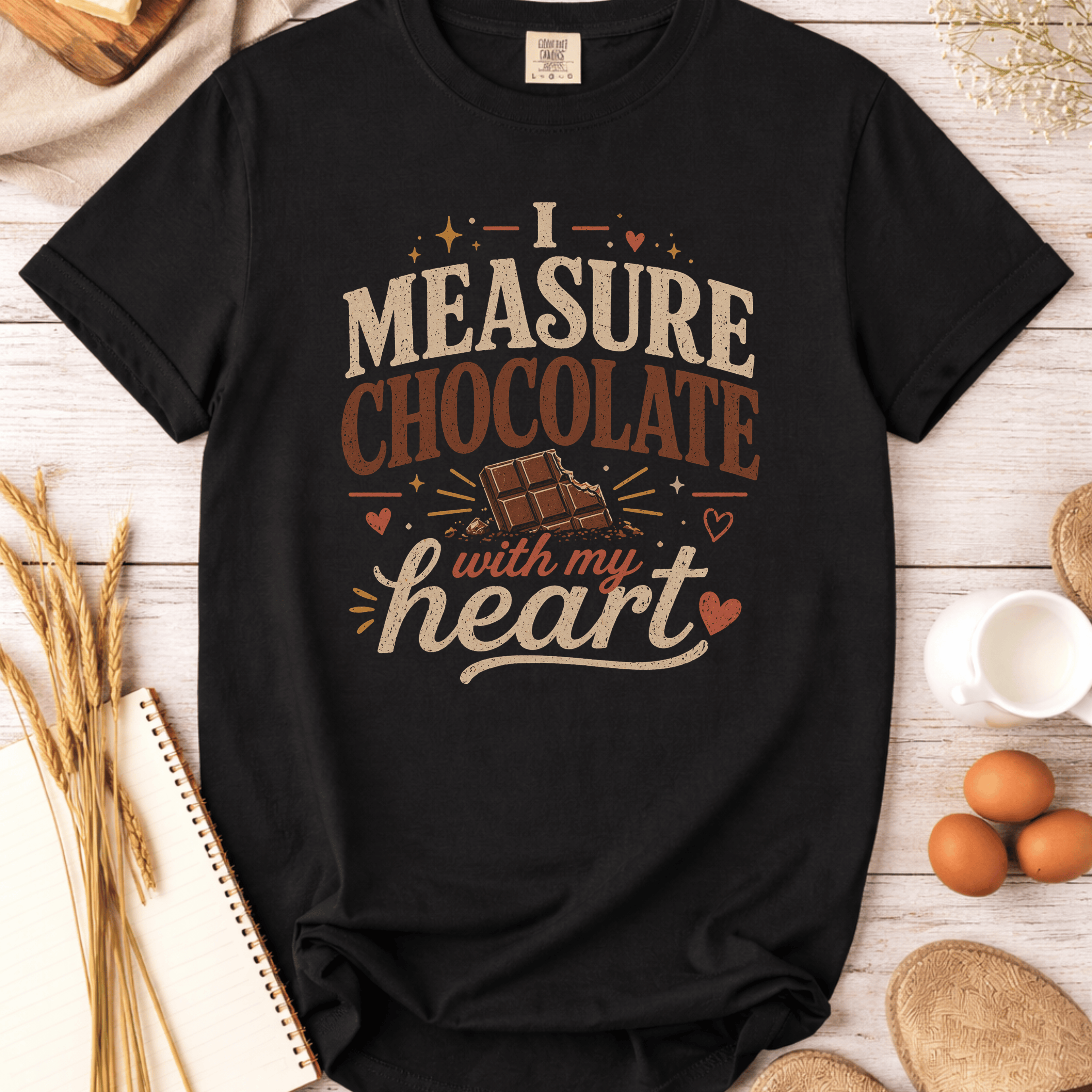 I Measure Chocolate With My Heart T-Shirt