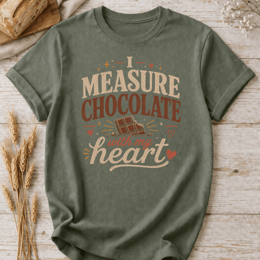 I Measure Chocolate With My Heart T-Shirt