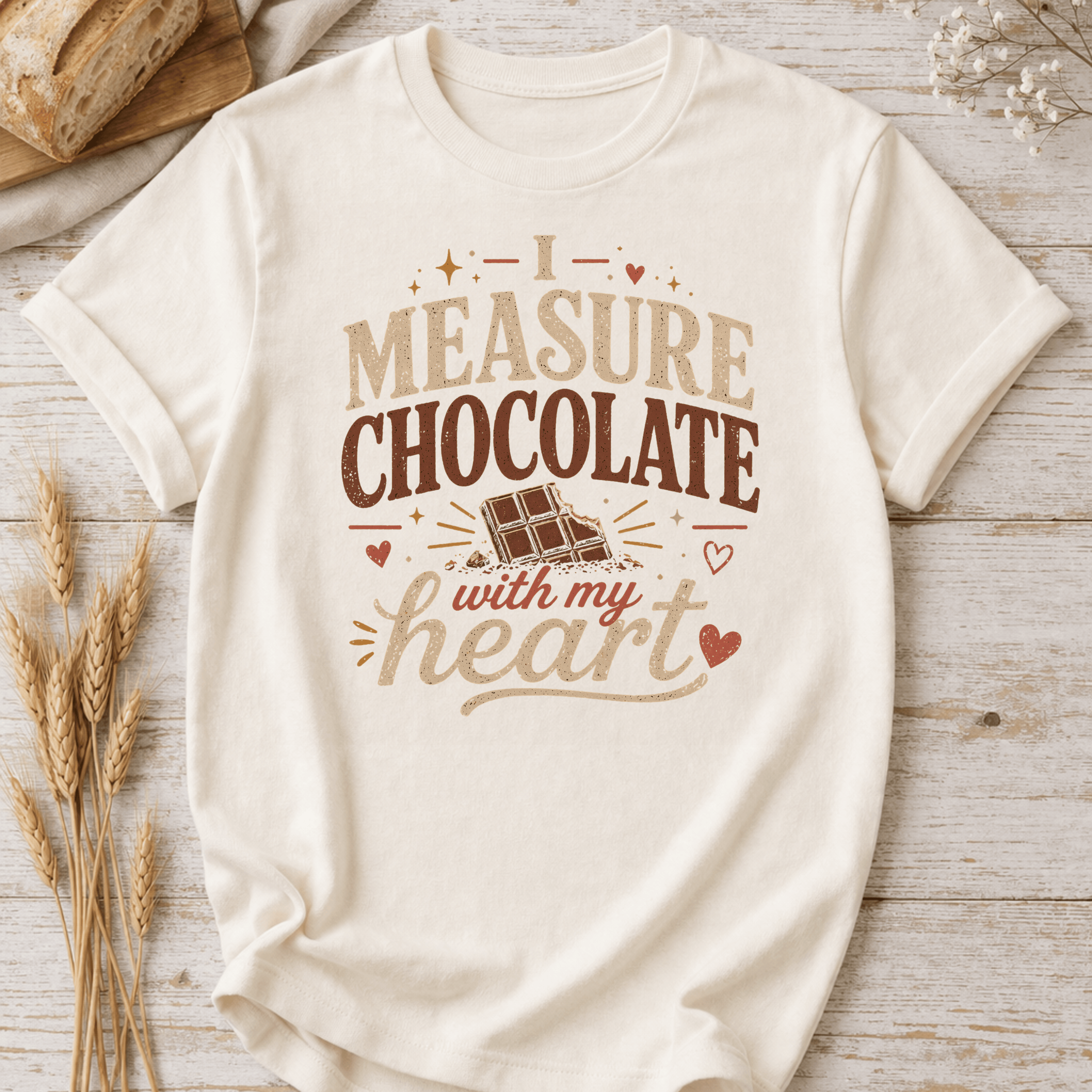 I Measure Chocolate With My Heart T-Shirt