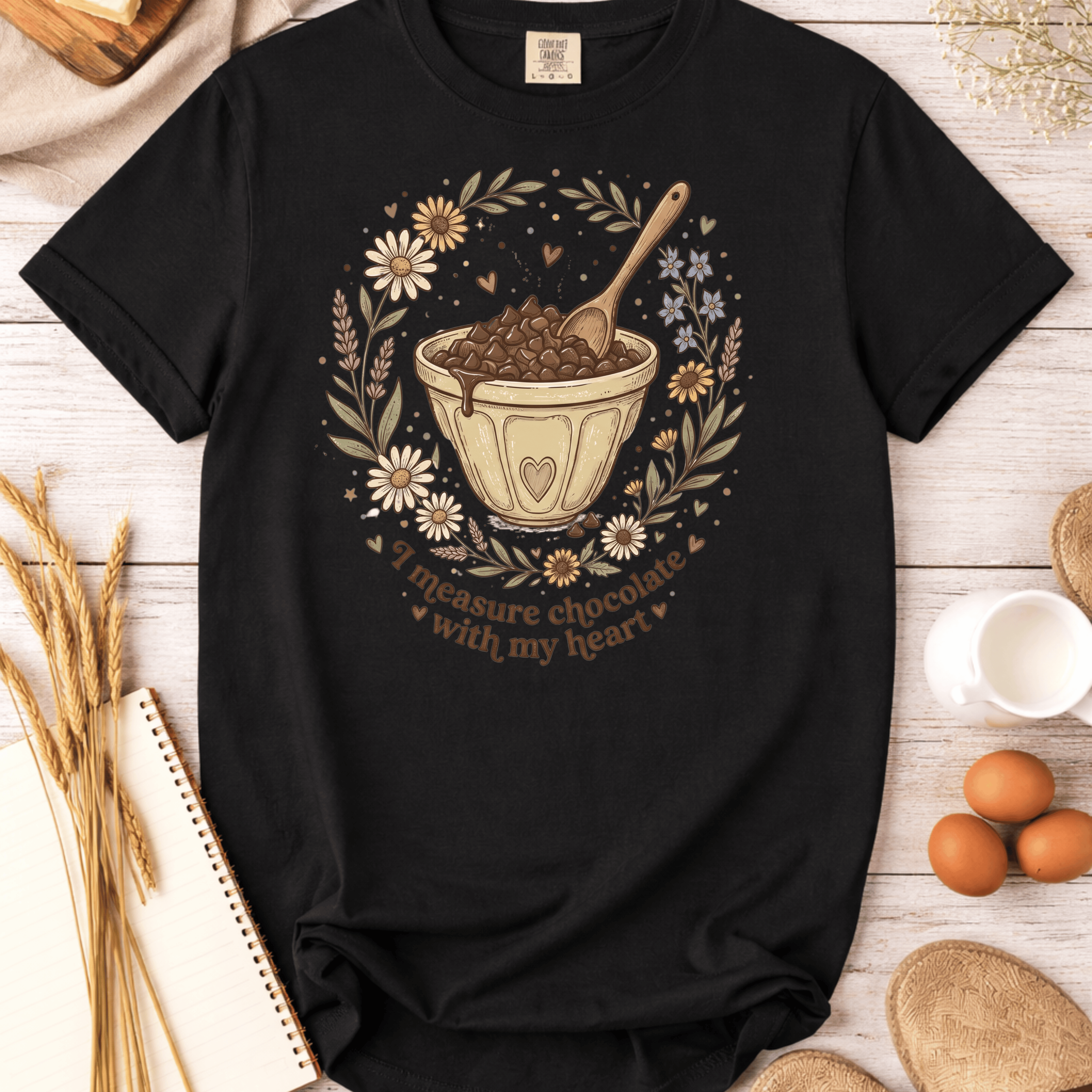 I Measure Chocolate With My Heart Cottagecore T-Shirt
