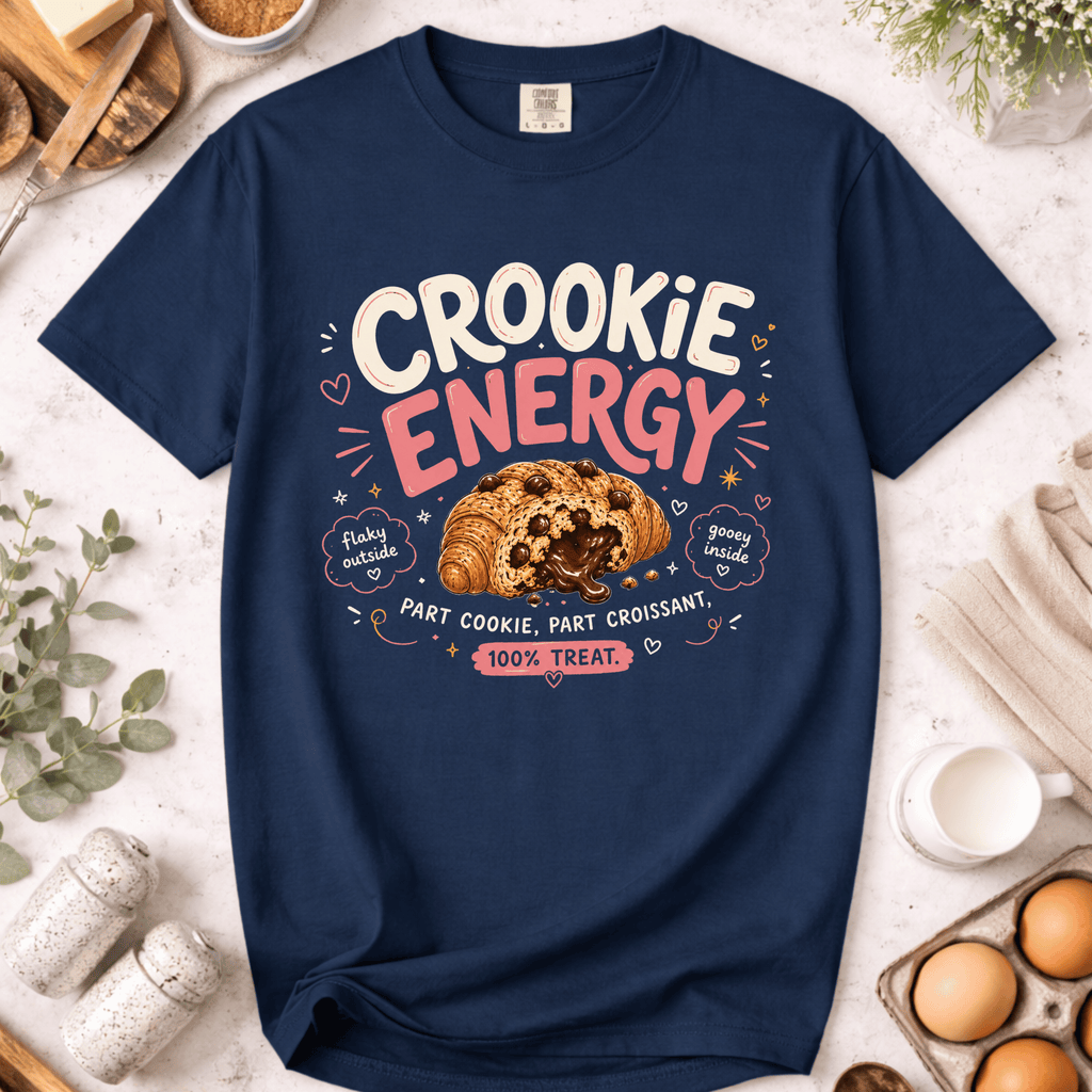Cookie Energy Croissant T-Shirt