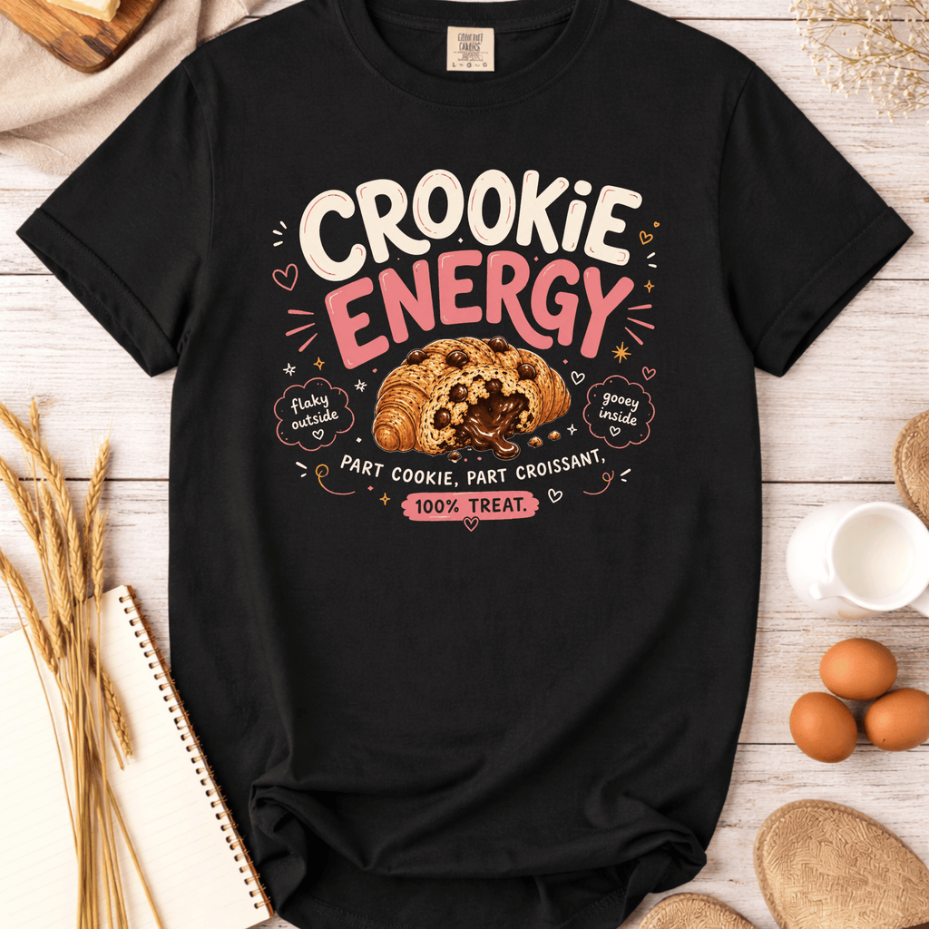 Cookie Energy Croissant T-Shirt