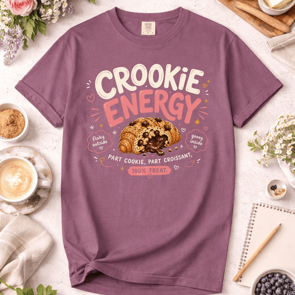 Cookie Energy Croissant T-Shirt