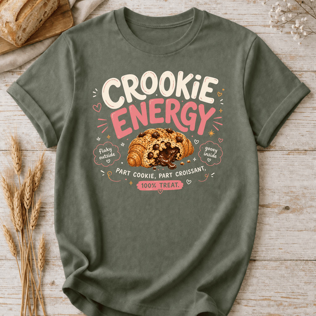 Cookie Energy Croissant T-Shirt