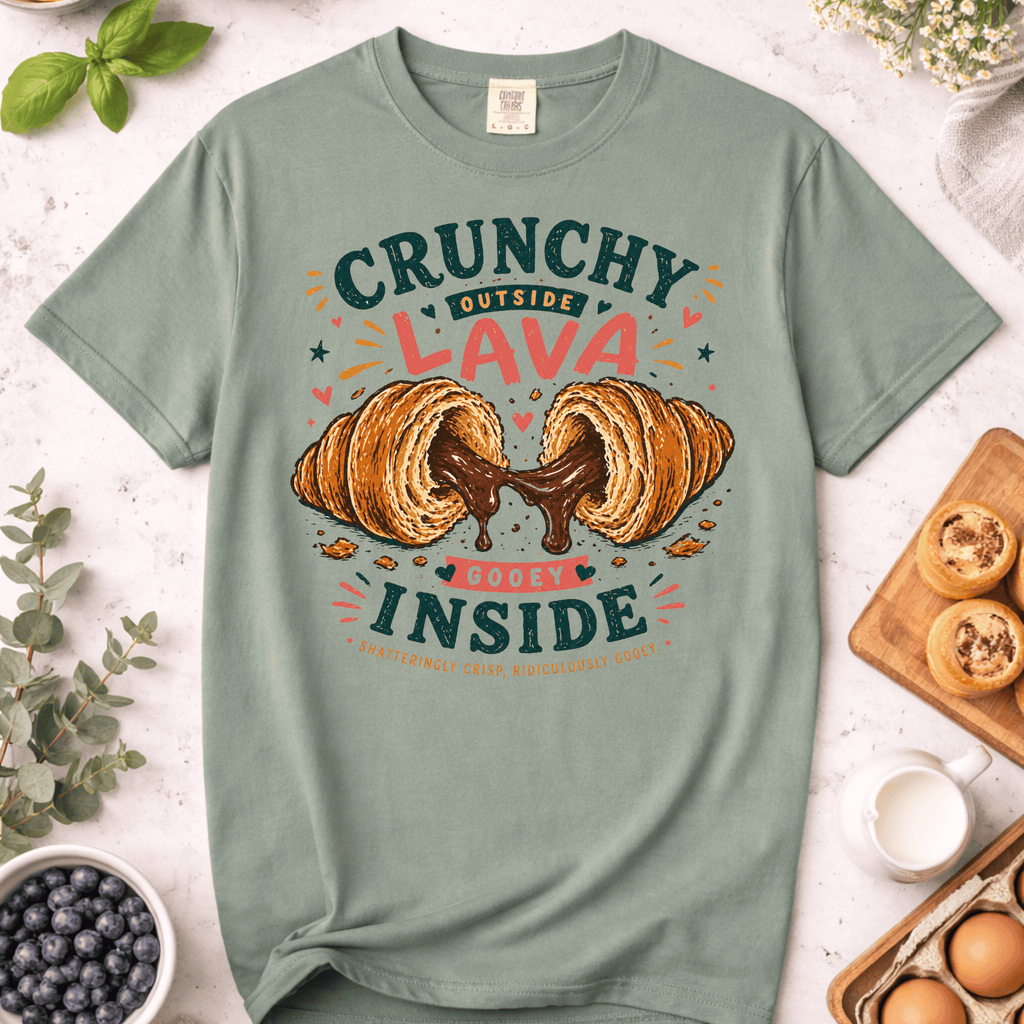 Crunchy Outside, Lava Inside T-Shirt