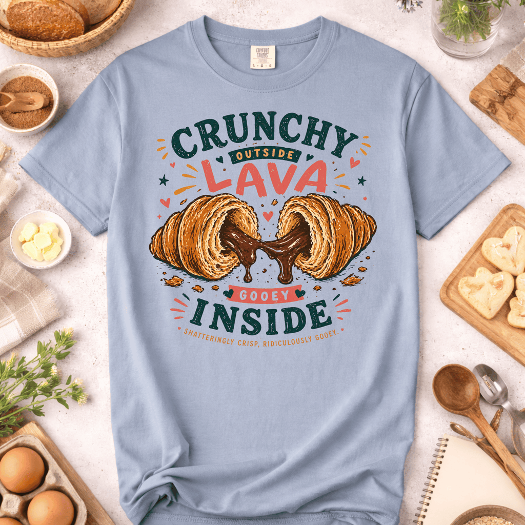 Crunchy Outside, Lava Inside T-Shirt