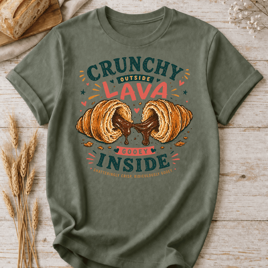 Crunchy Outside, Lava Inside T-Shirt