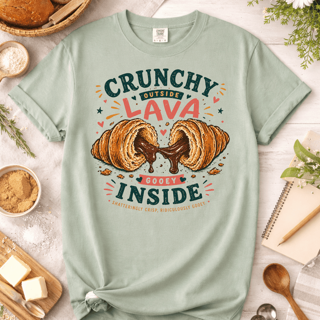 Crunchy Outside, Lava Inside T-Shirt