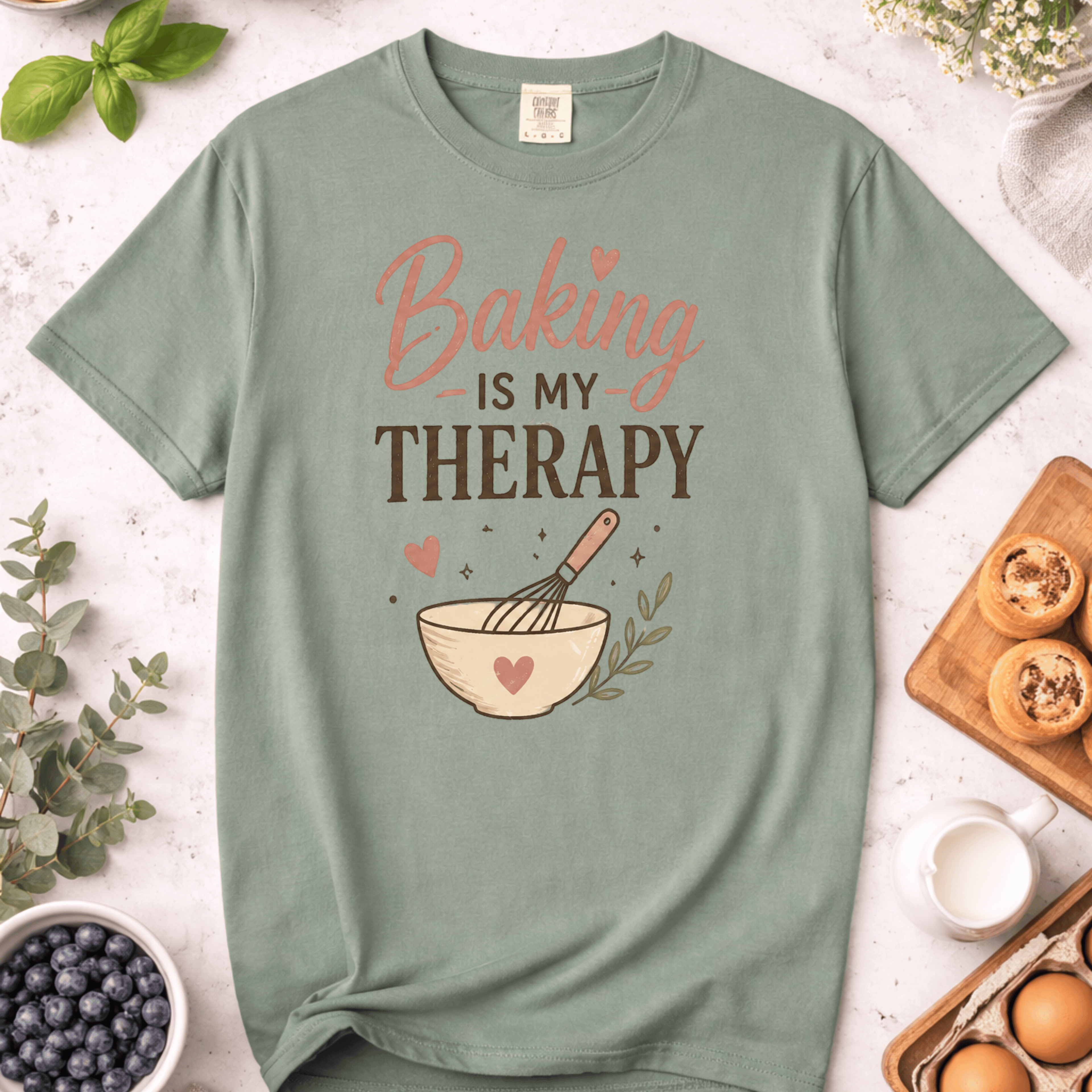 Baking Is My Therapy T-Shirt