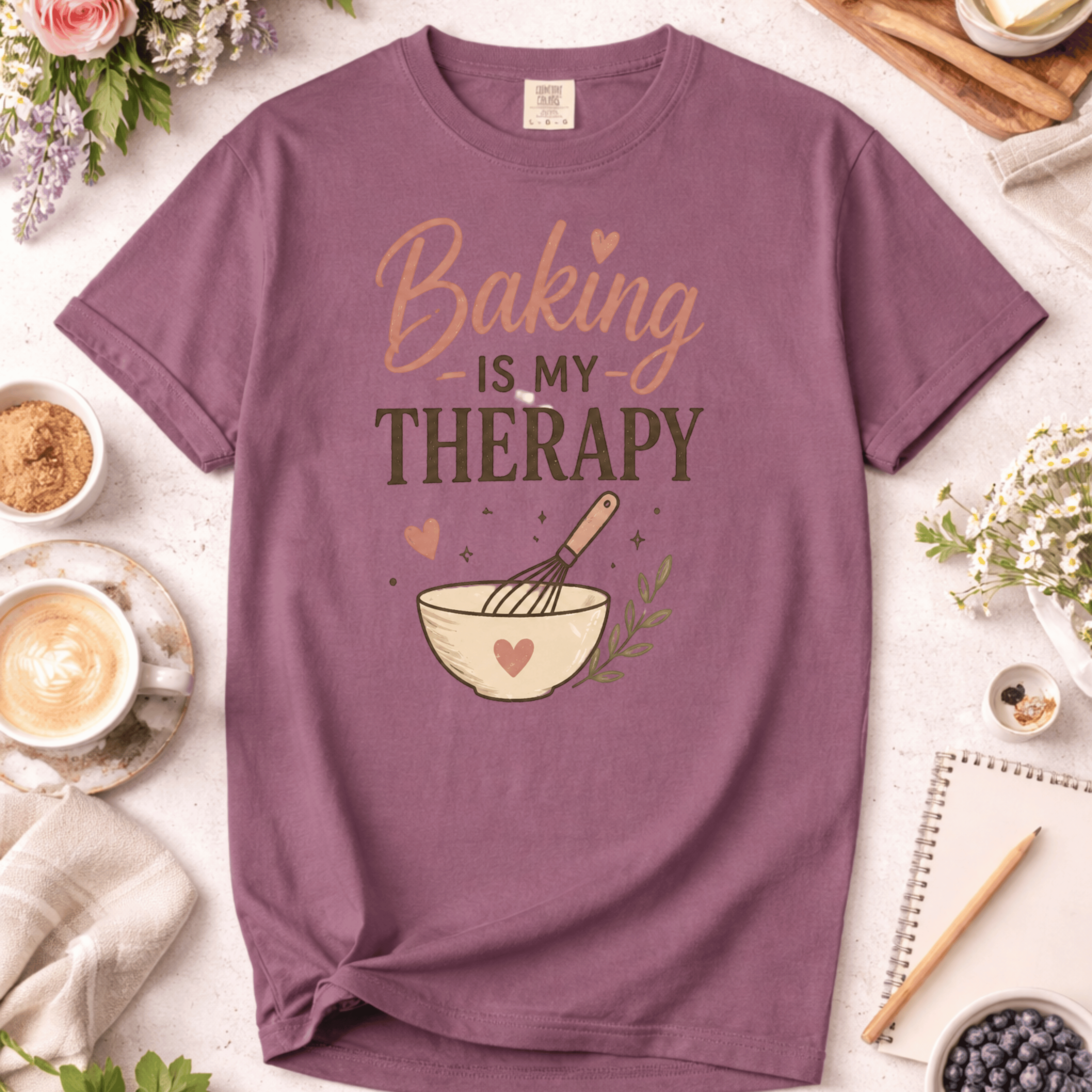 Baking Is My Therapy T-Shirt