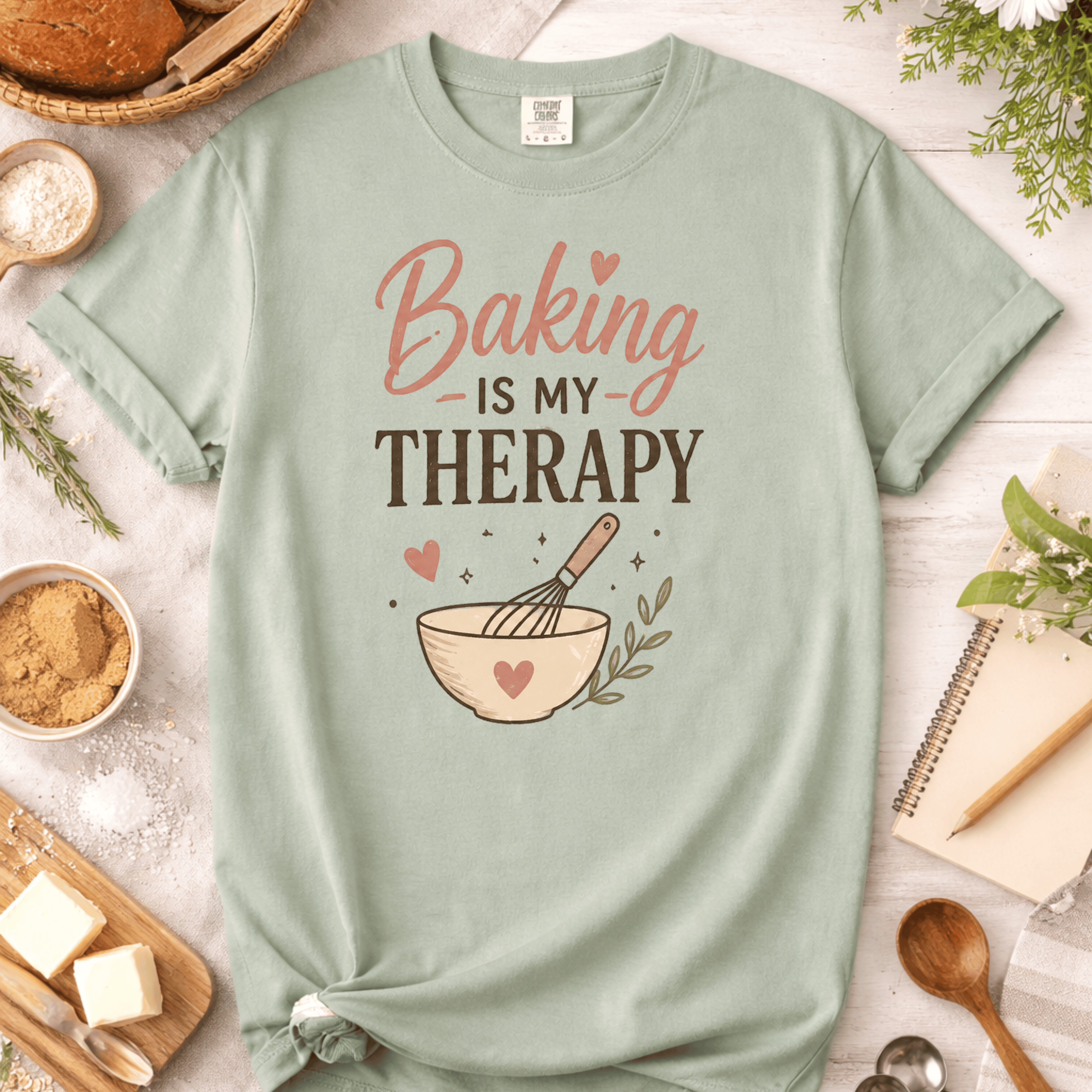 Baking Is My Therapy T-Shirt