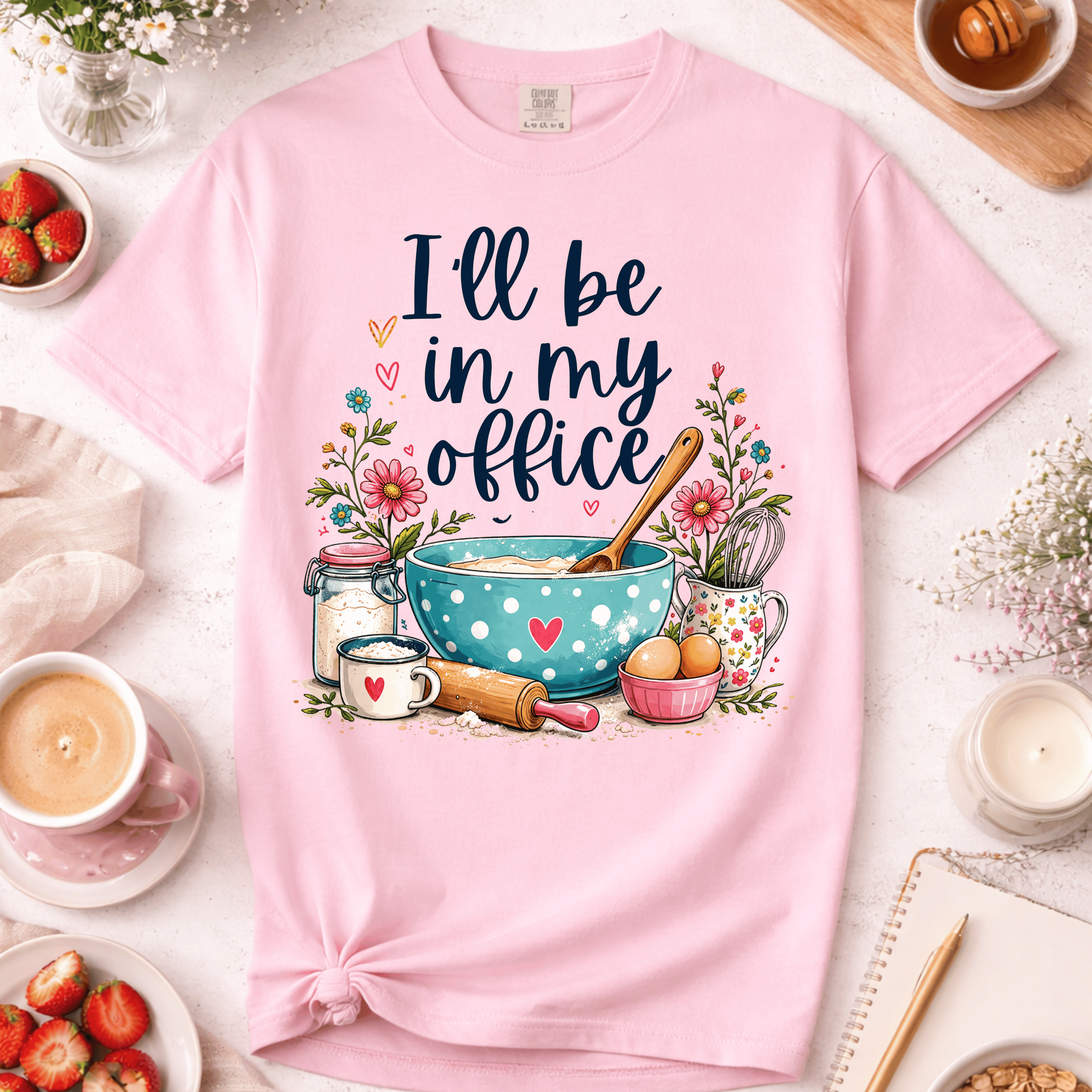 Cottagecore I'll Be In My Office T-Shirt