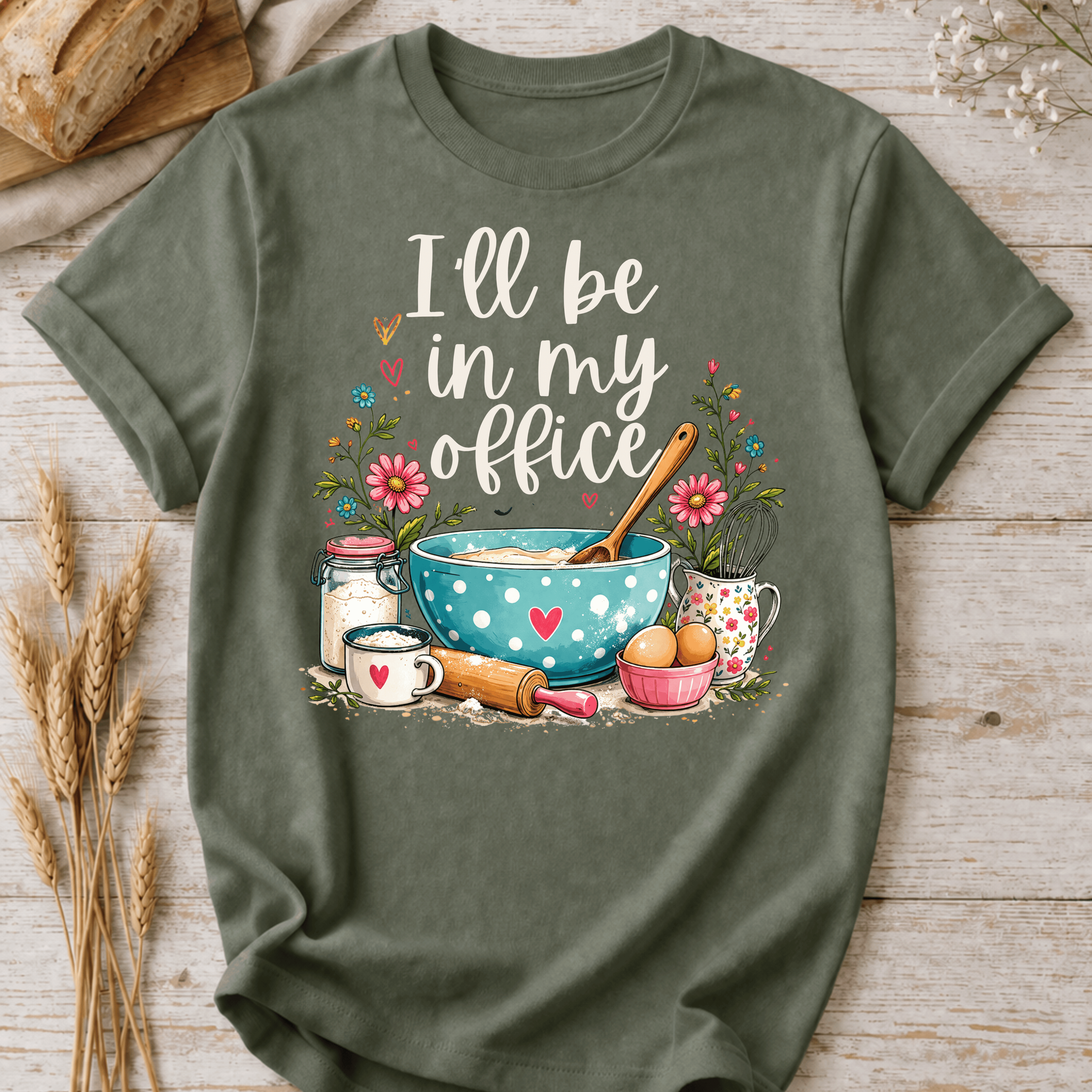 Cottagecore I'll Be In My Office T-Shirt