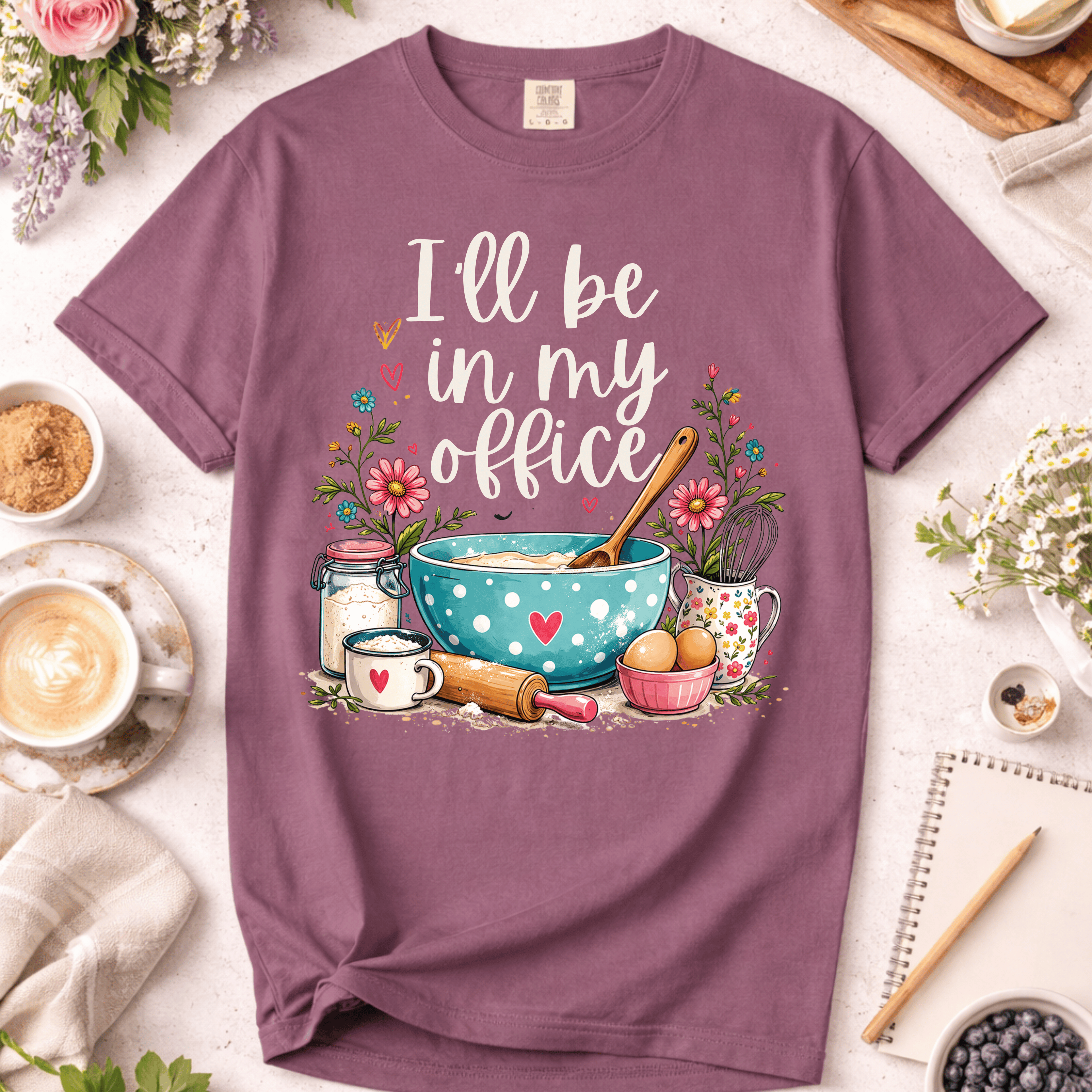 Cottagecore I'll Be In My Office T-Shirt
