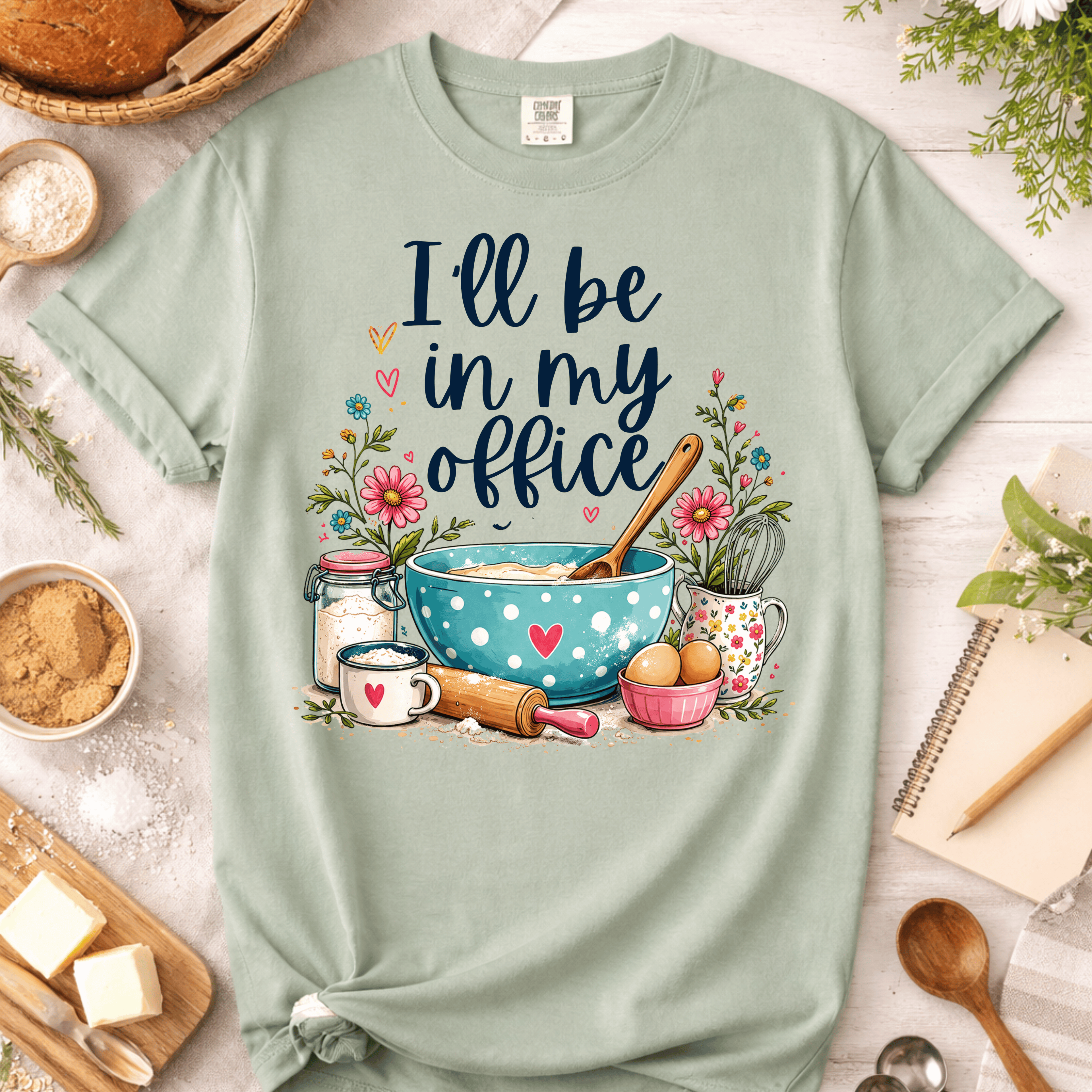 Cottagecore I'll Be In My Office T-Shirt