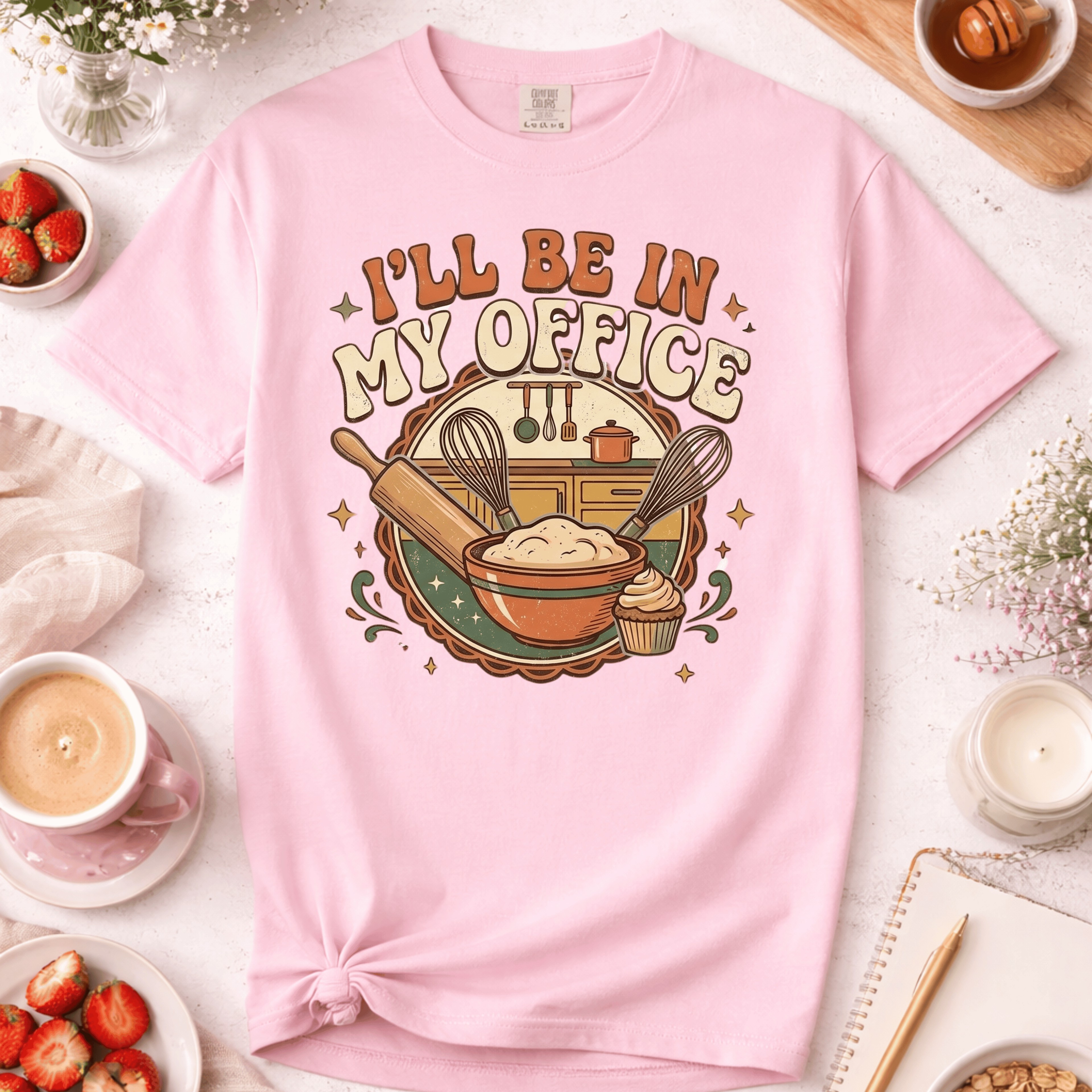 Retro I'll Be In My Office T-Shirt