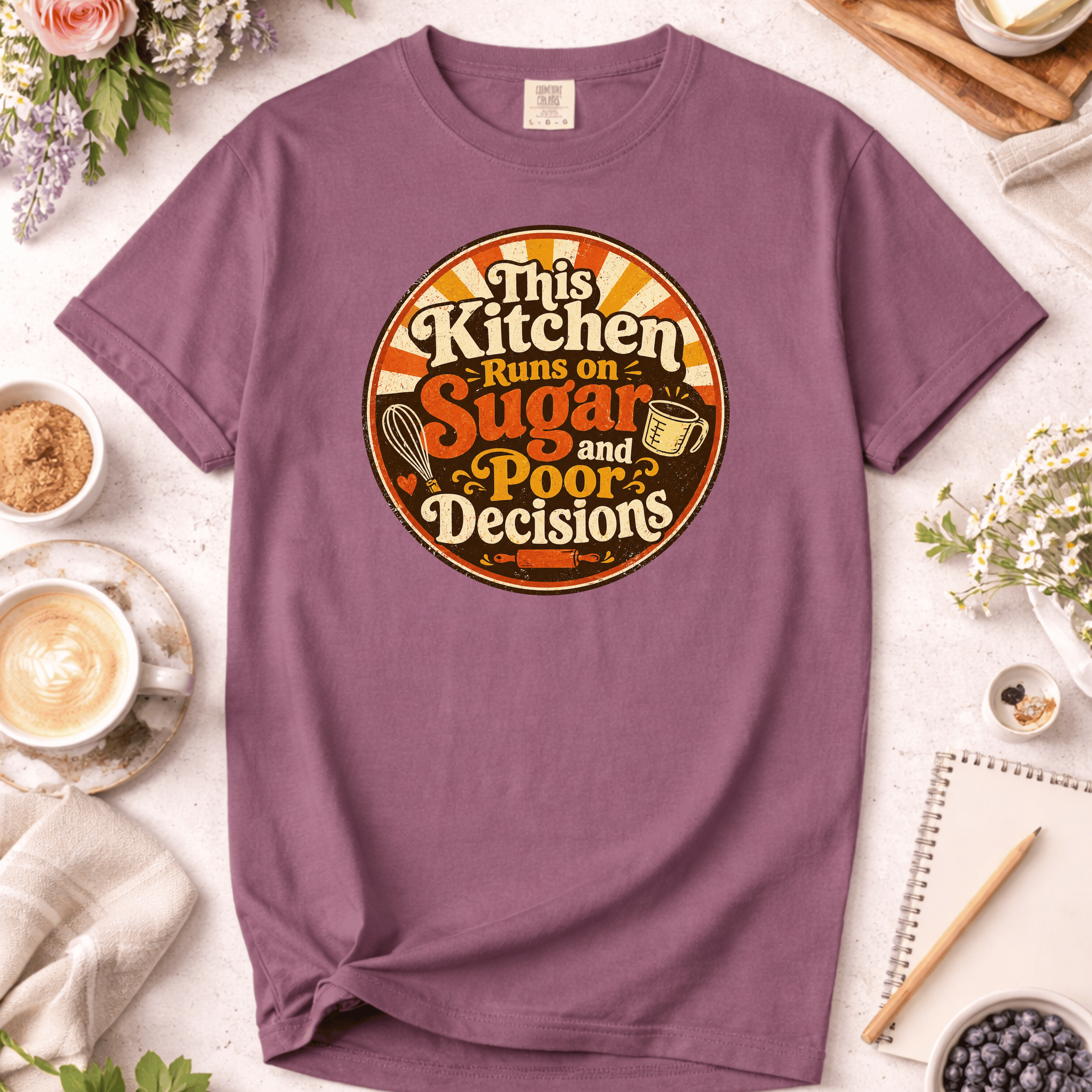 Vintage Sugar and Poor Decisions T-Shirt