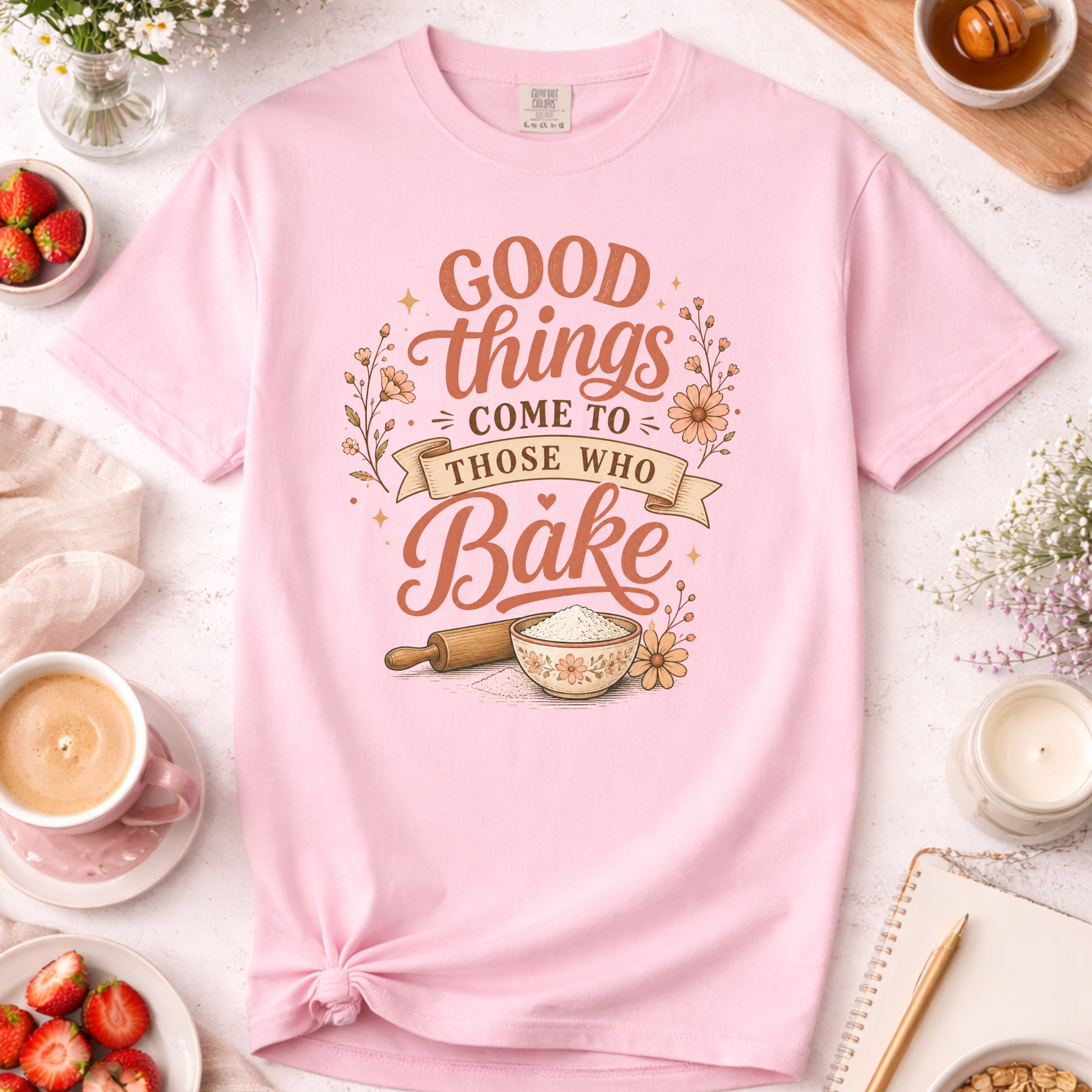 Cottagecore Good Things Baking T-Shirt
