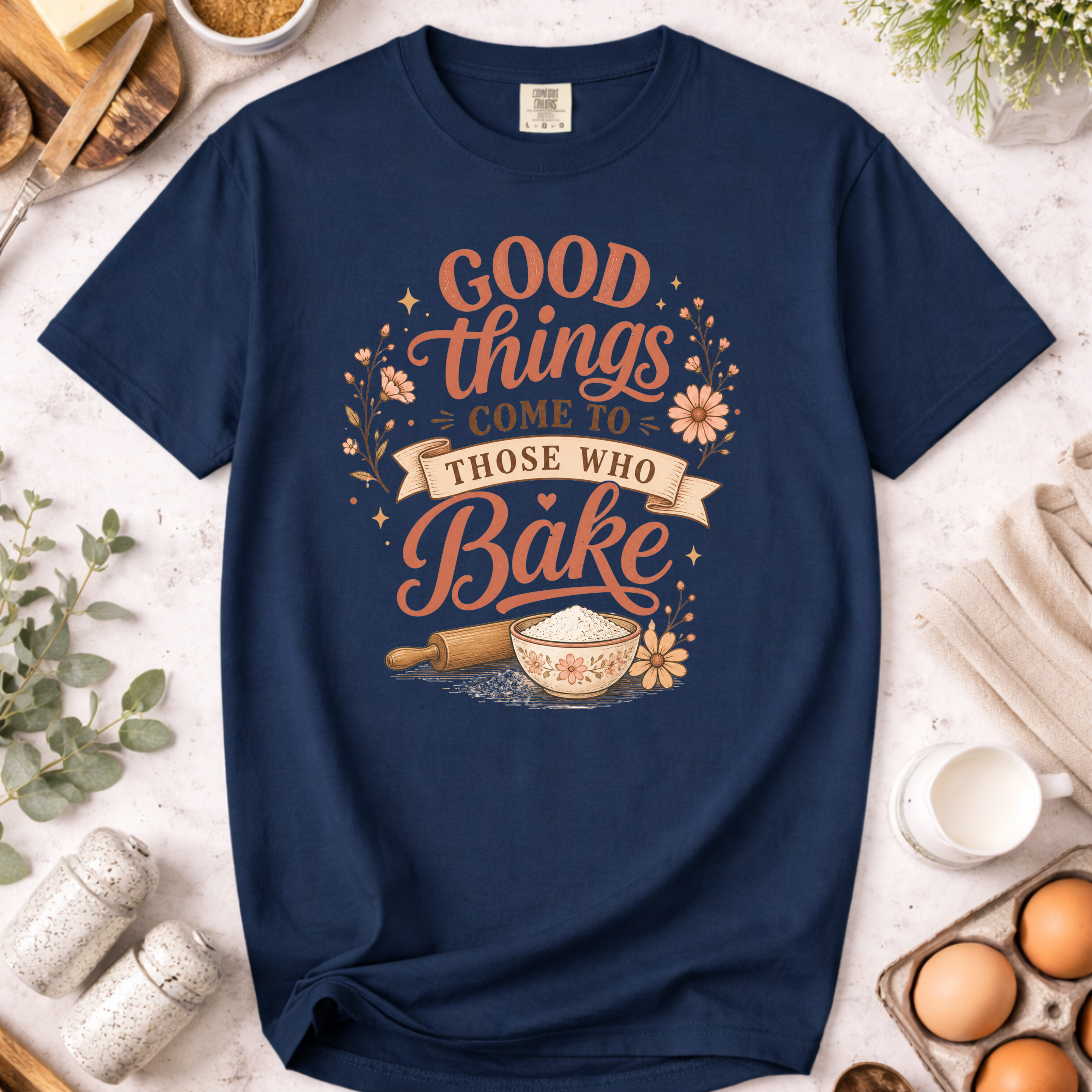 Cottagecore Good Things Baking T-Shirt