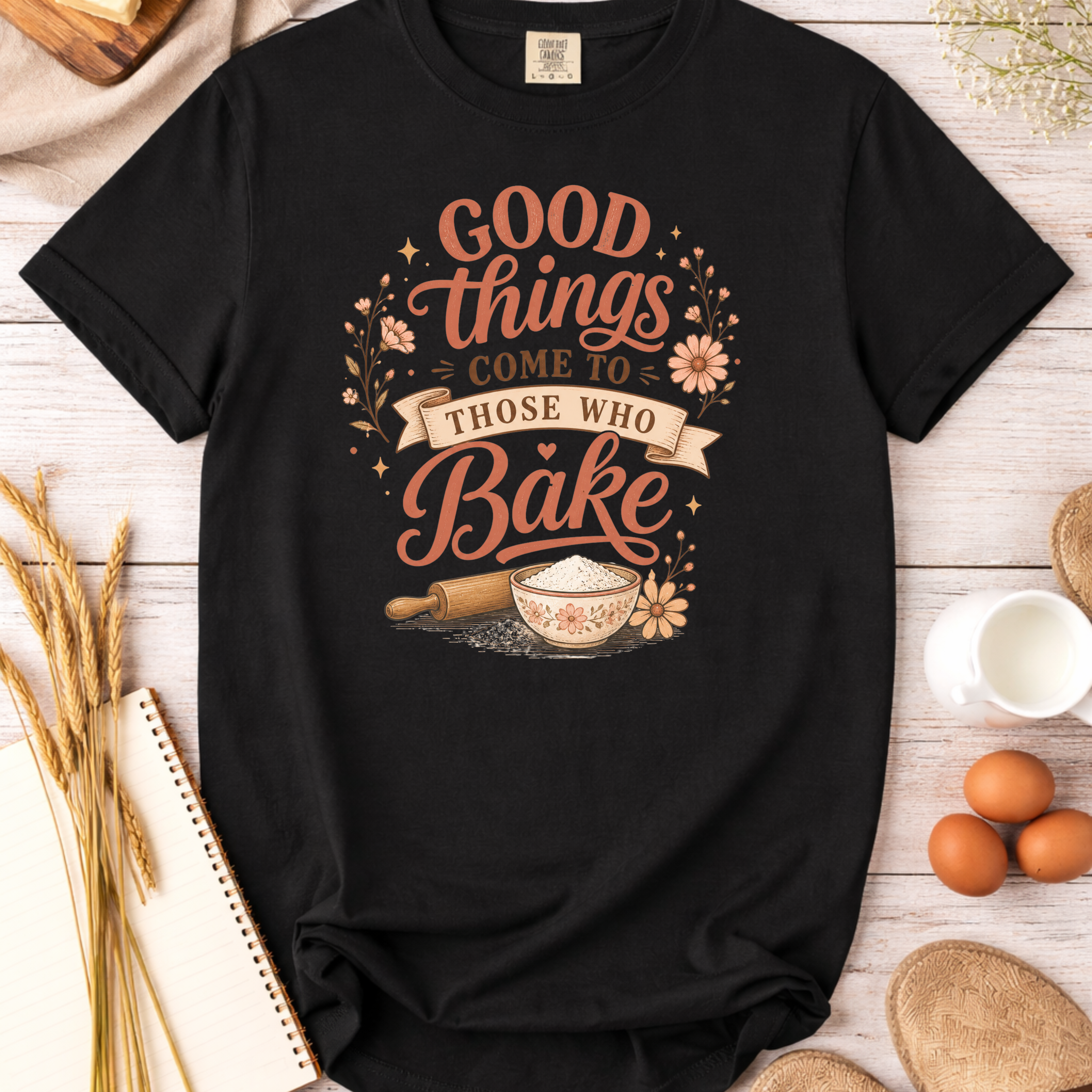 Cottagecore Good Things Baking T-Shirt