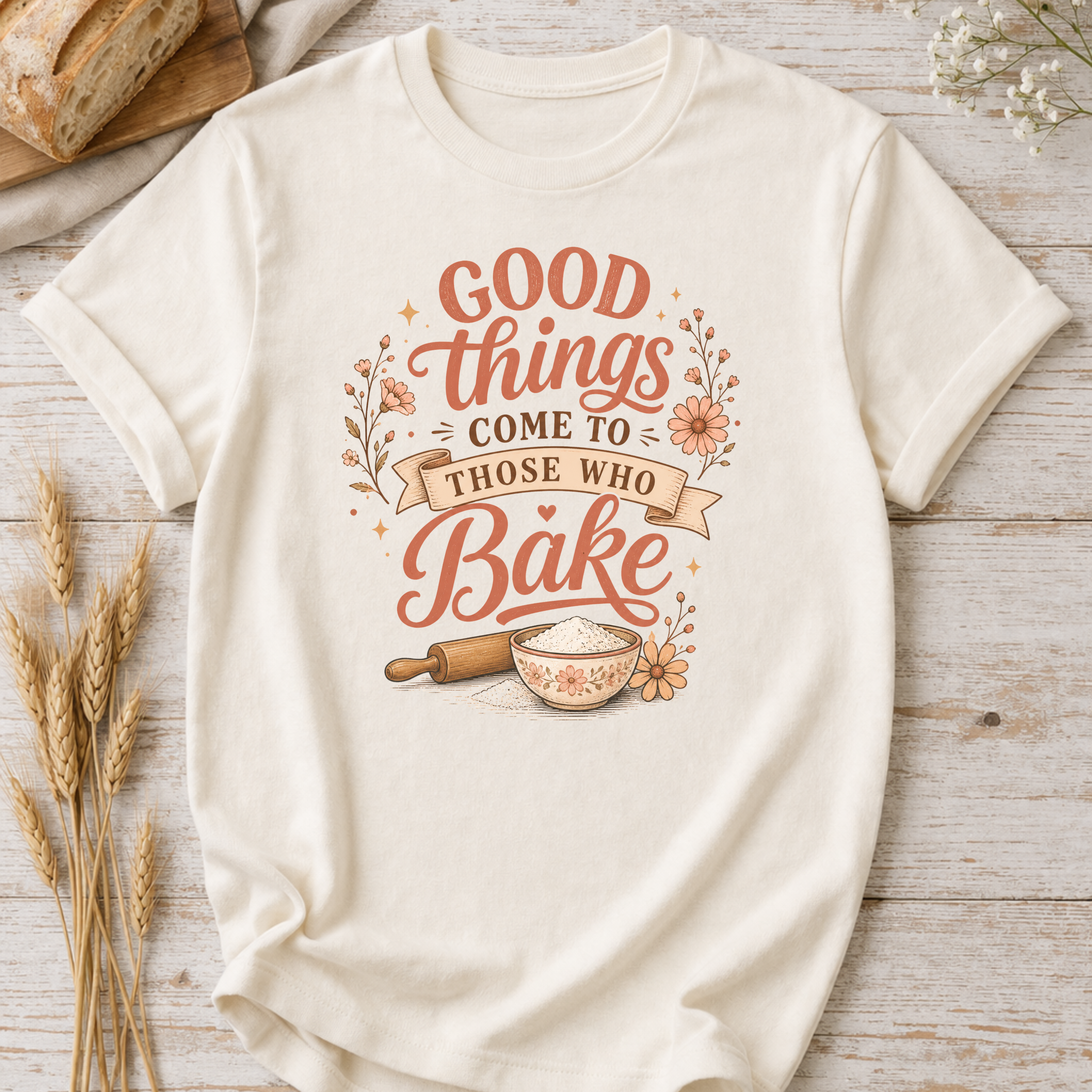 Cottagecore Good Things Baking T-Shirt