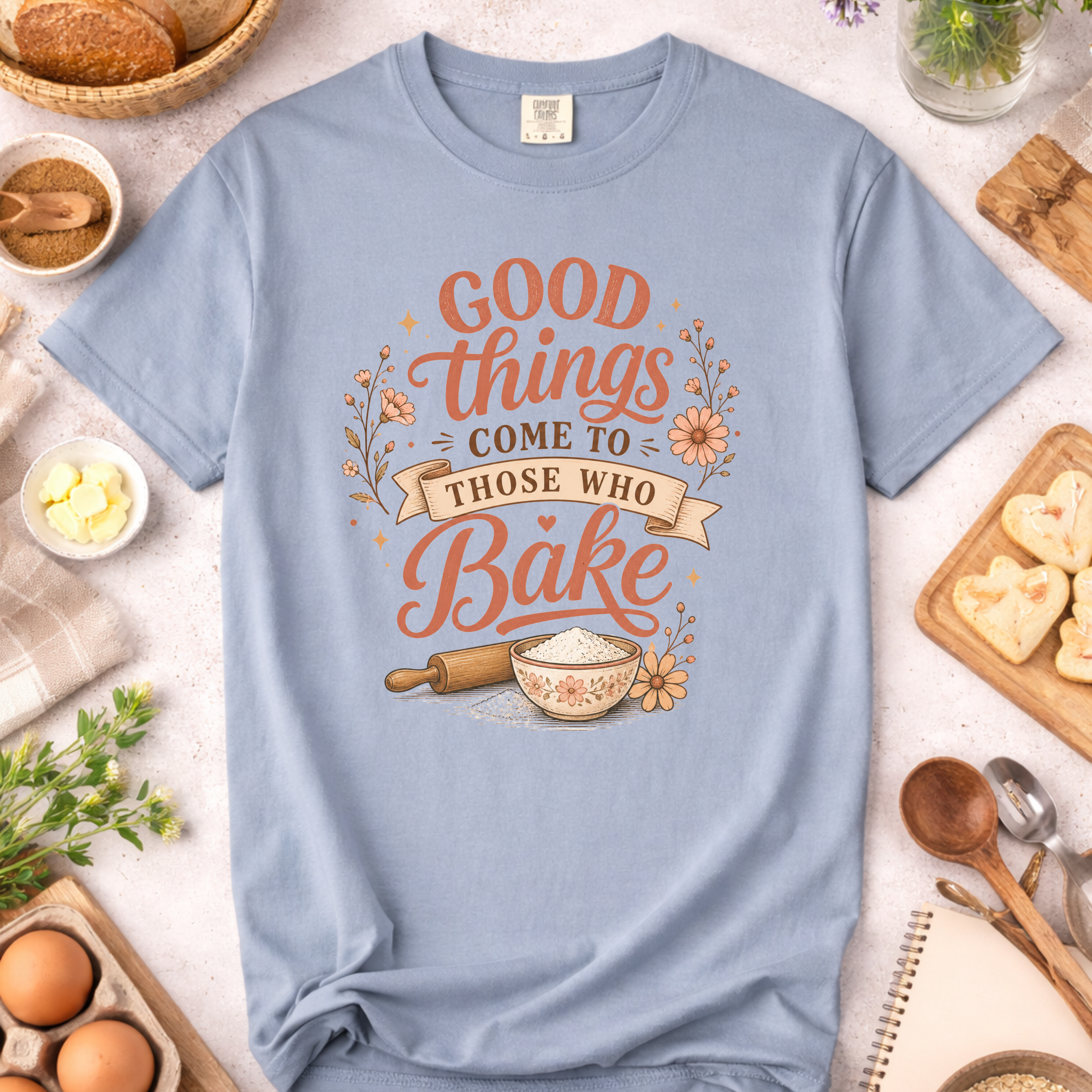 Cottagecore Good Things Baking T-Shirt
